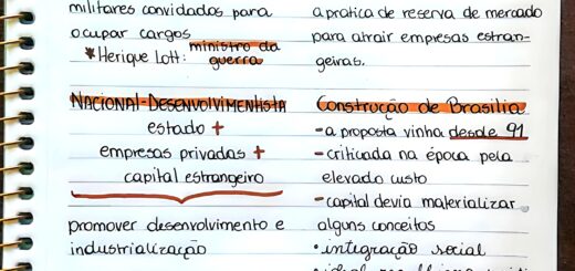 MAPA MENTAL SOBRE GOVERNO JK