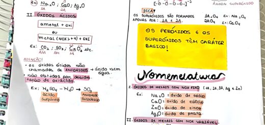 MAPA MENTAL SOBRE ÓXIDOS