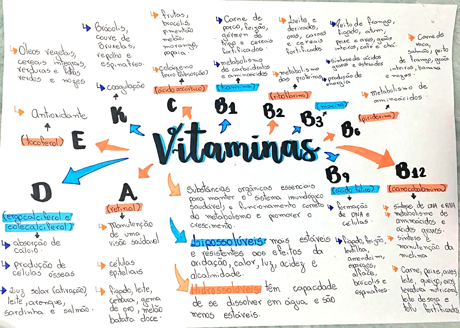 Vitaminas Mapa Mental Mapa Mental Vitaminas Mapa | Porn Sex Picture