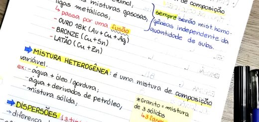 MAPA MENTAL SOBRE MISTURAS