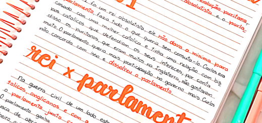 MAPA MENTAL SOBRE REVOLUÇÃO INGLESA