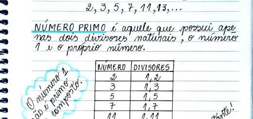 MAPA MENTAL SOBRE NÚMEROS PRIMOS