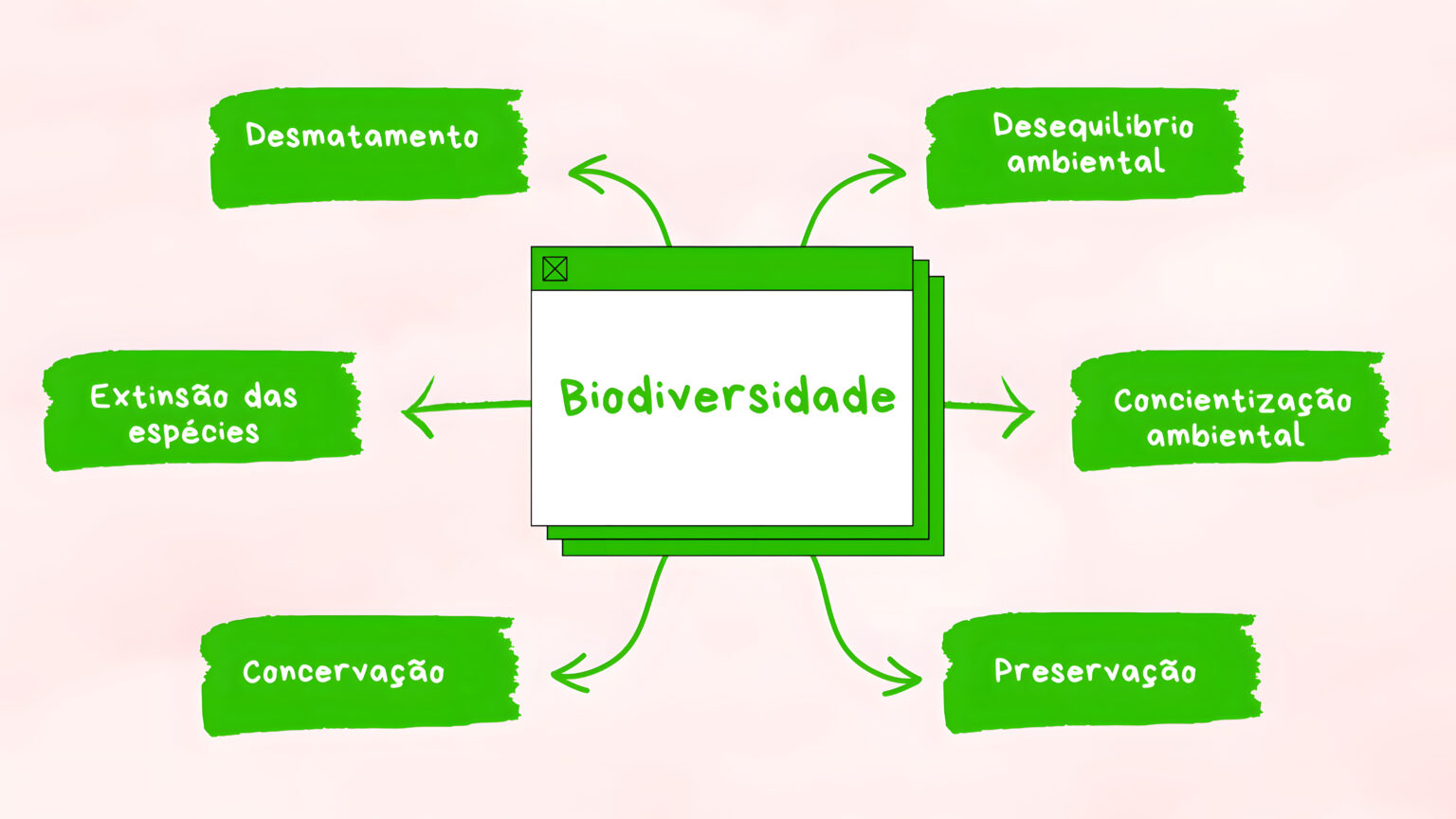 MAPA MENTAL SOBRE BIODIVERSIDADE - Maps4Study
