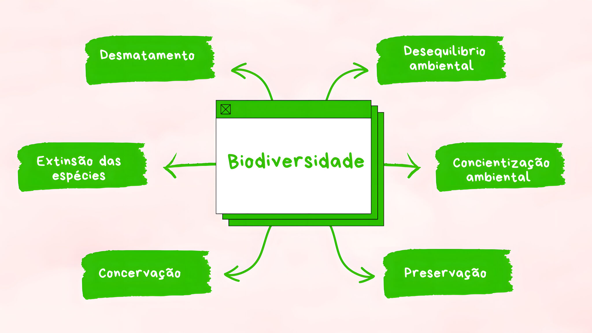 MAPA MENTAL SOBRE BIODIVERSIDADE - Maps4Study