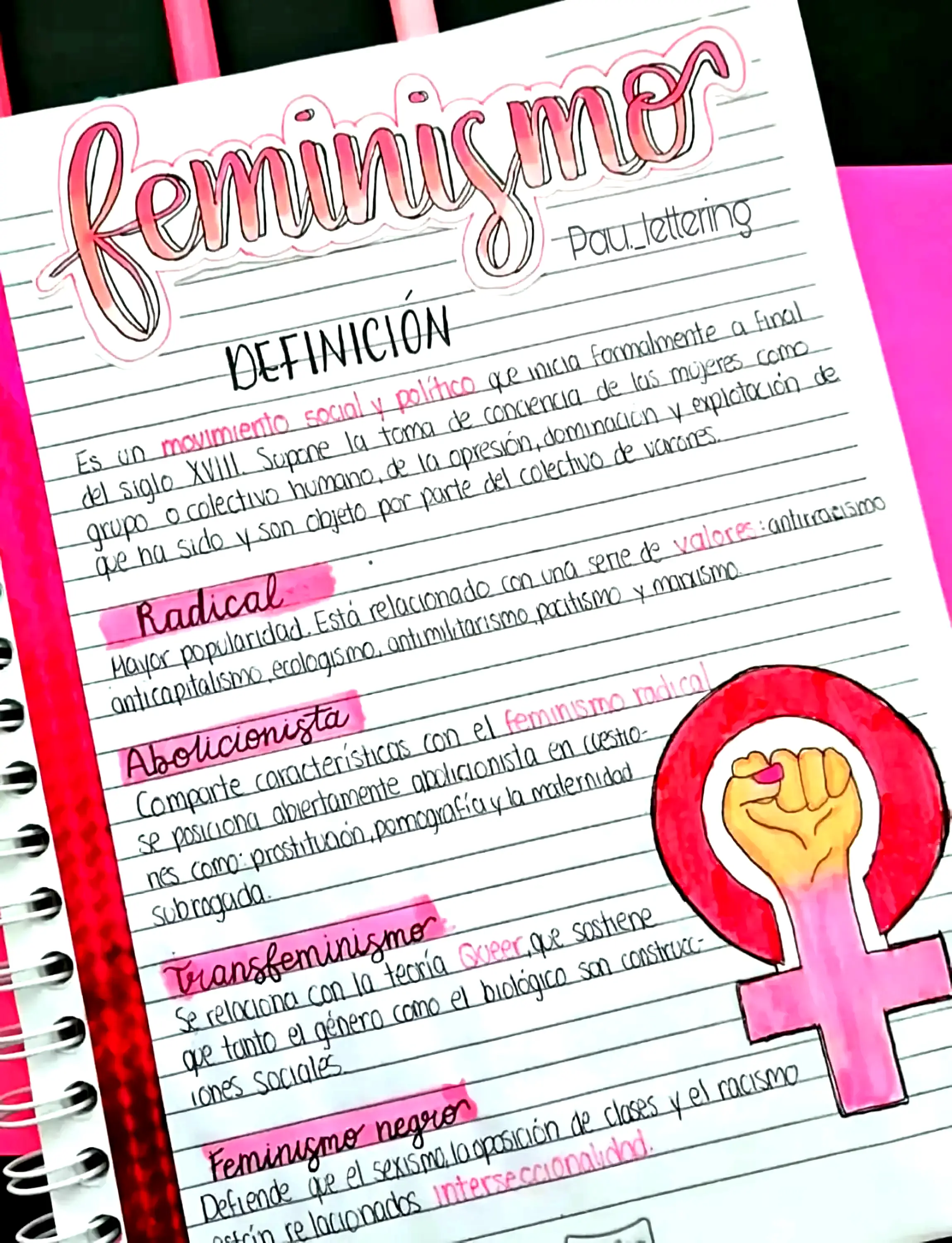 MAPA MENTAL SOBRE FEMINISMO