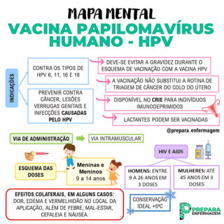 MAPA MENTAL SOBRE HPV - Maps4Study
