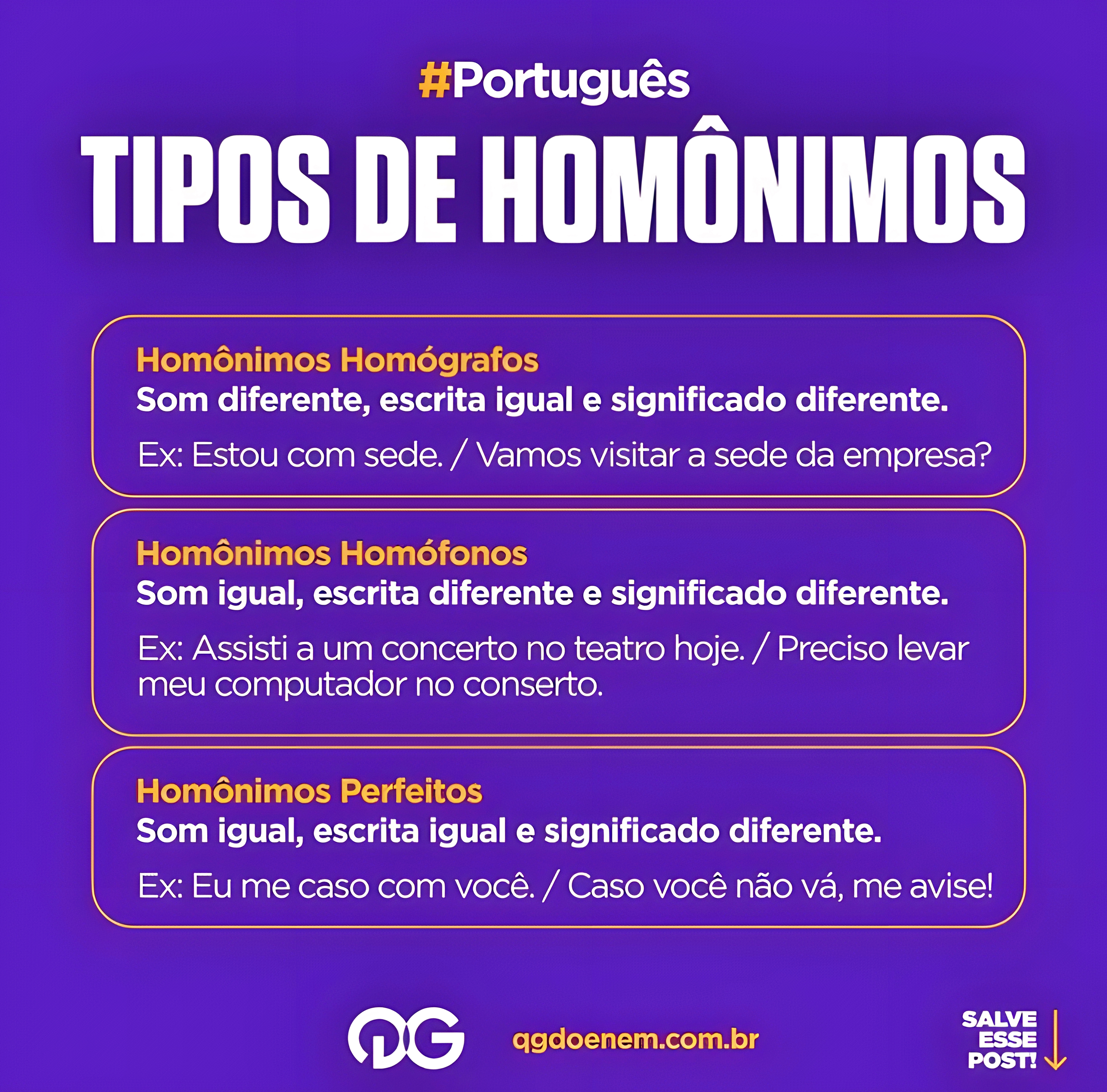 MAPA MENTAL SOBRE HOMÔNIMOS