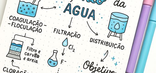 MAPA MENTAL SOBRE TRATAMENTO DA ÁGUA