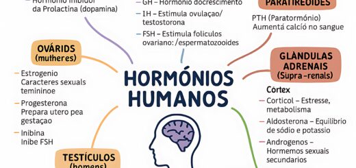 MAPA MENTAL SOBRE HORMÔNIOS