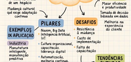 MAPA MENTAL SOBRE TRANSFORMAÇÃO DIGITAL