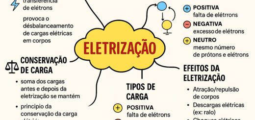 MAPA MENTAL SOBRE ELETRIZAÇÃO