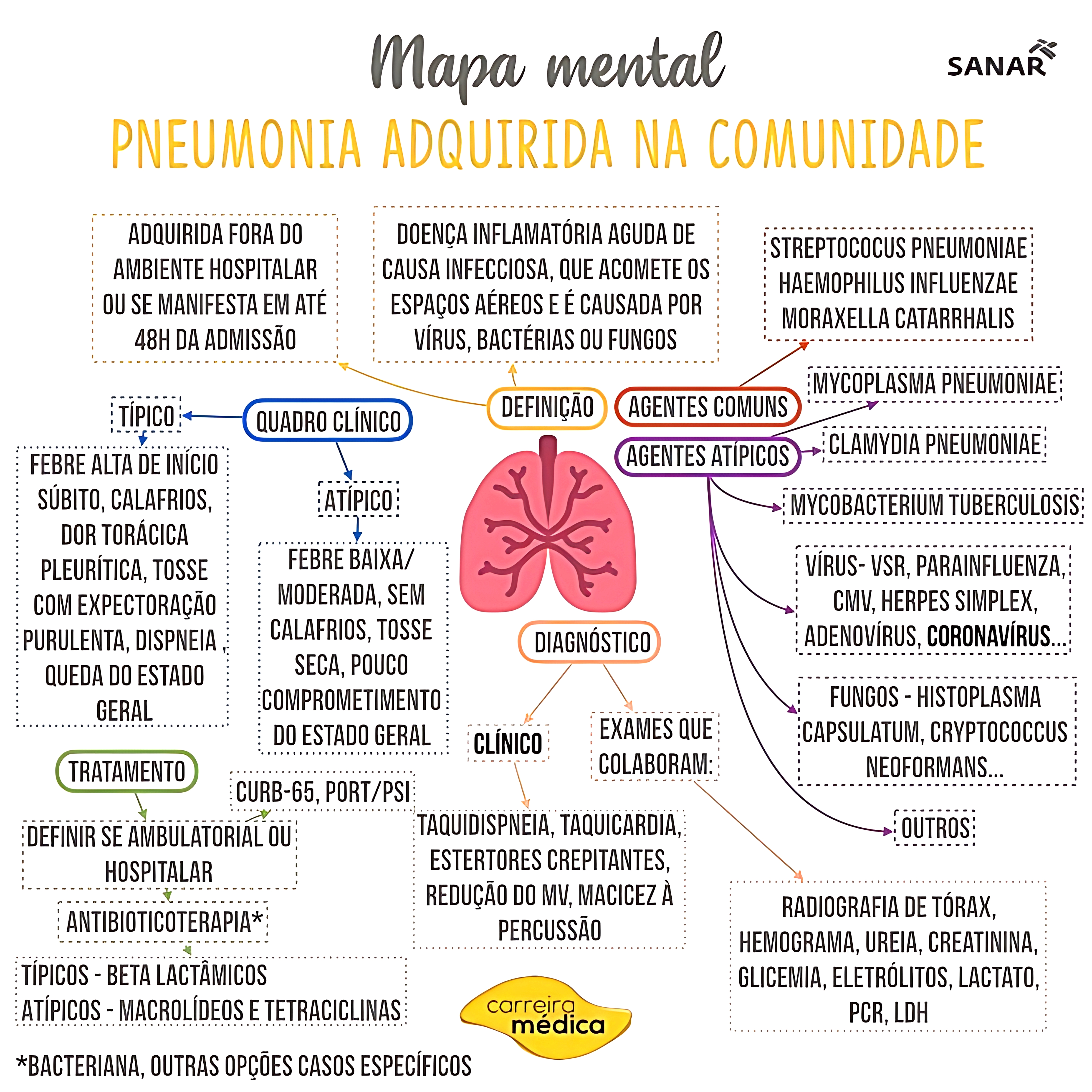 MAPA MENTAL SOBRE PNEUMONIA