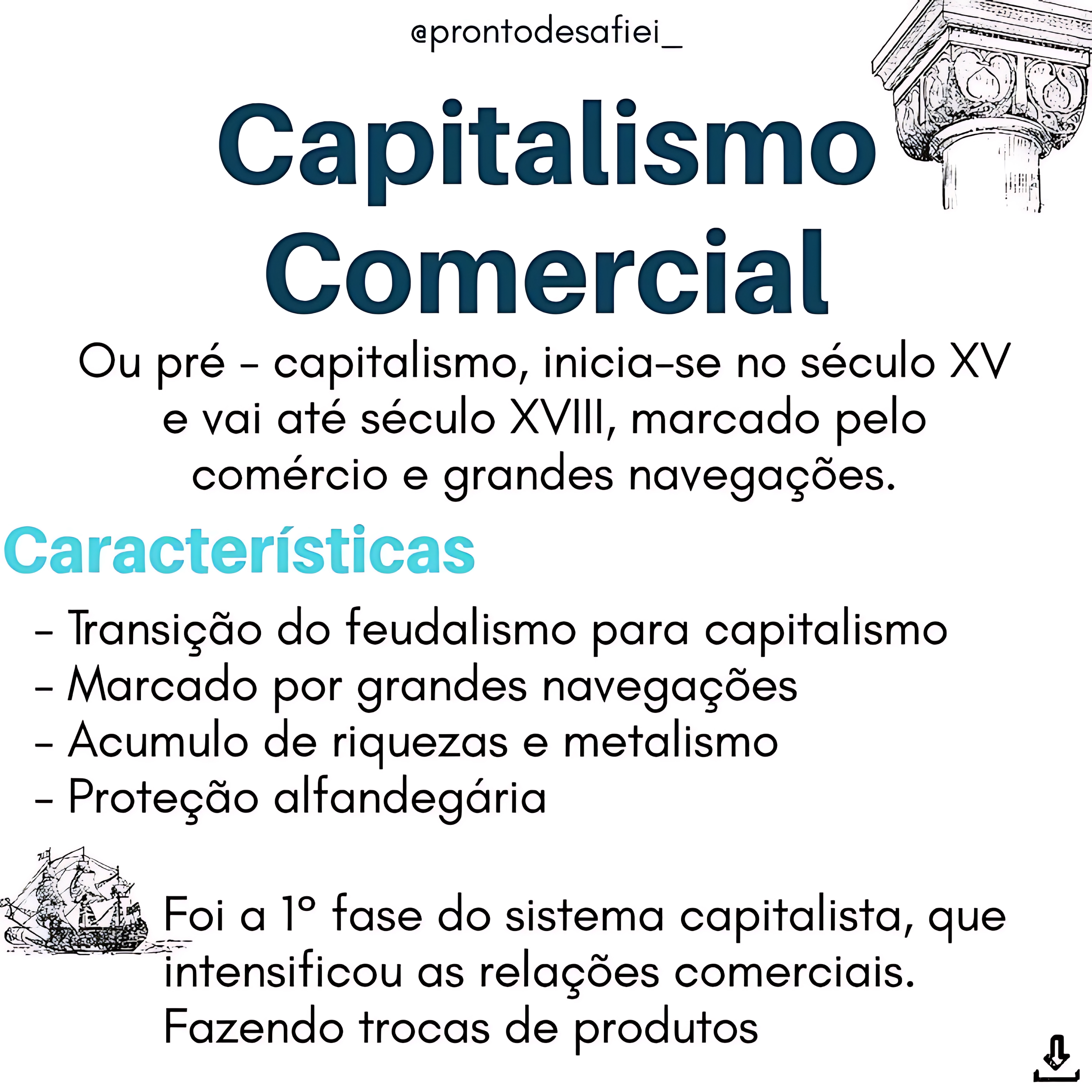 MAPA MENTAL SOBRE CAPITALISMO COMERCIAL