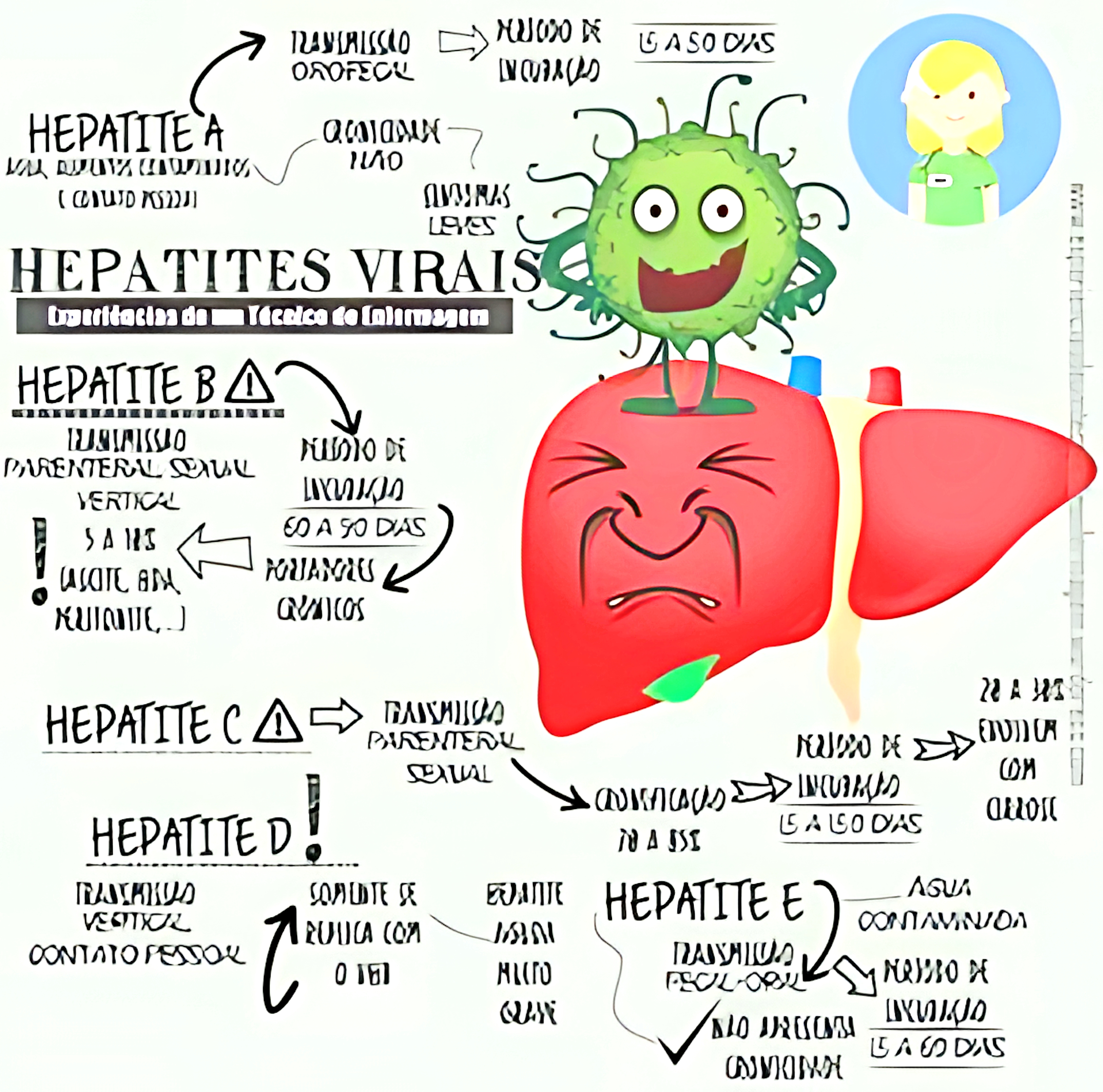 MAPA MENTAL SOBRE HEPATITE