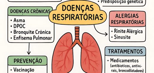 MAPA MENTAL SOBRE DOENÇAS RESPIRATÓRIAS