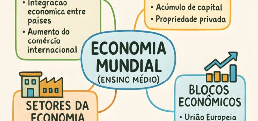MAPA MENTAL SOBRE ECONOMIA MUNDIAL