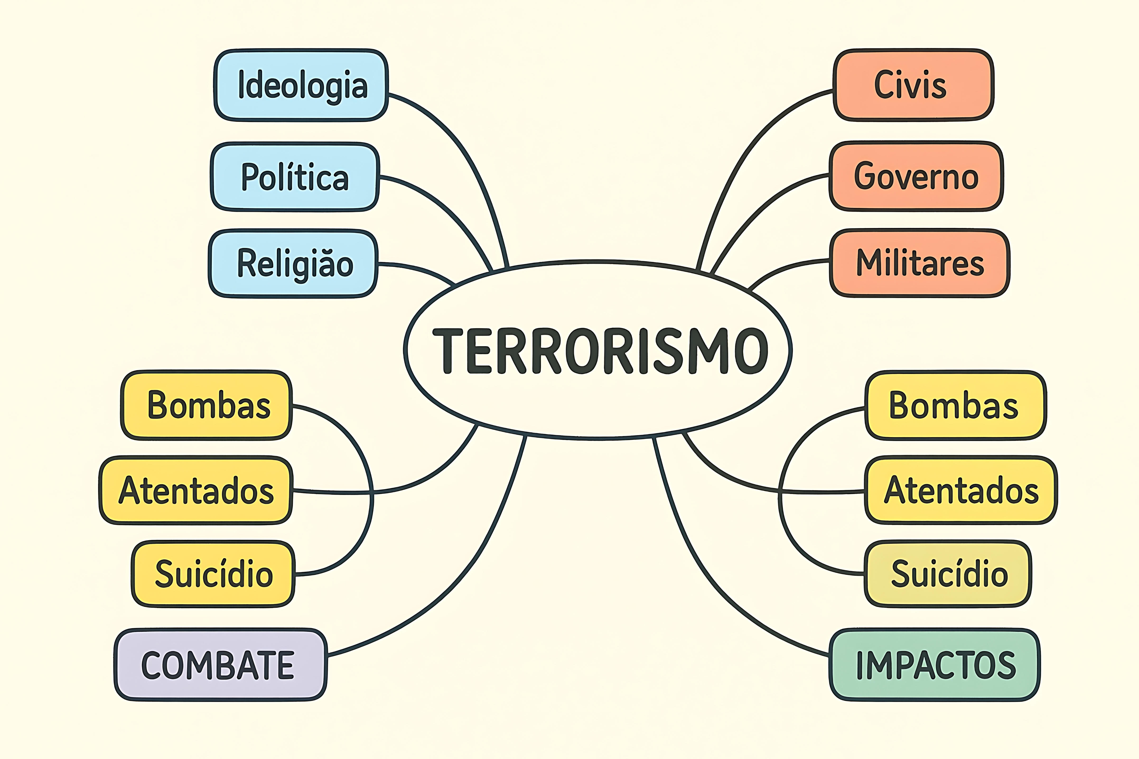 MAPA MENTAL SOBRE TERRORISMO