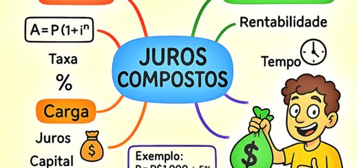 MAPA MENTAL SOBRE JUROS COMPOSTOS