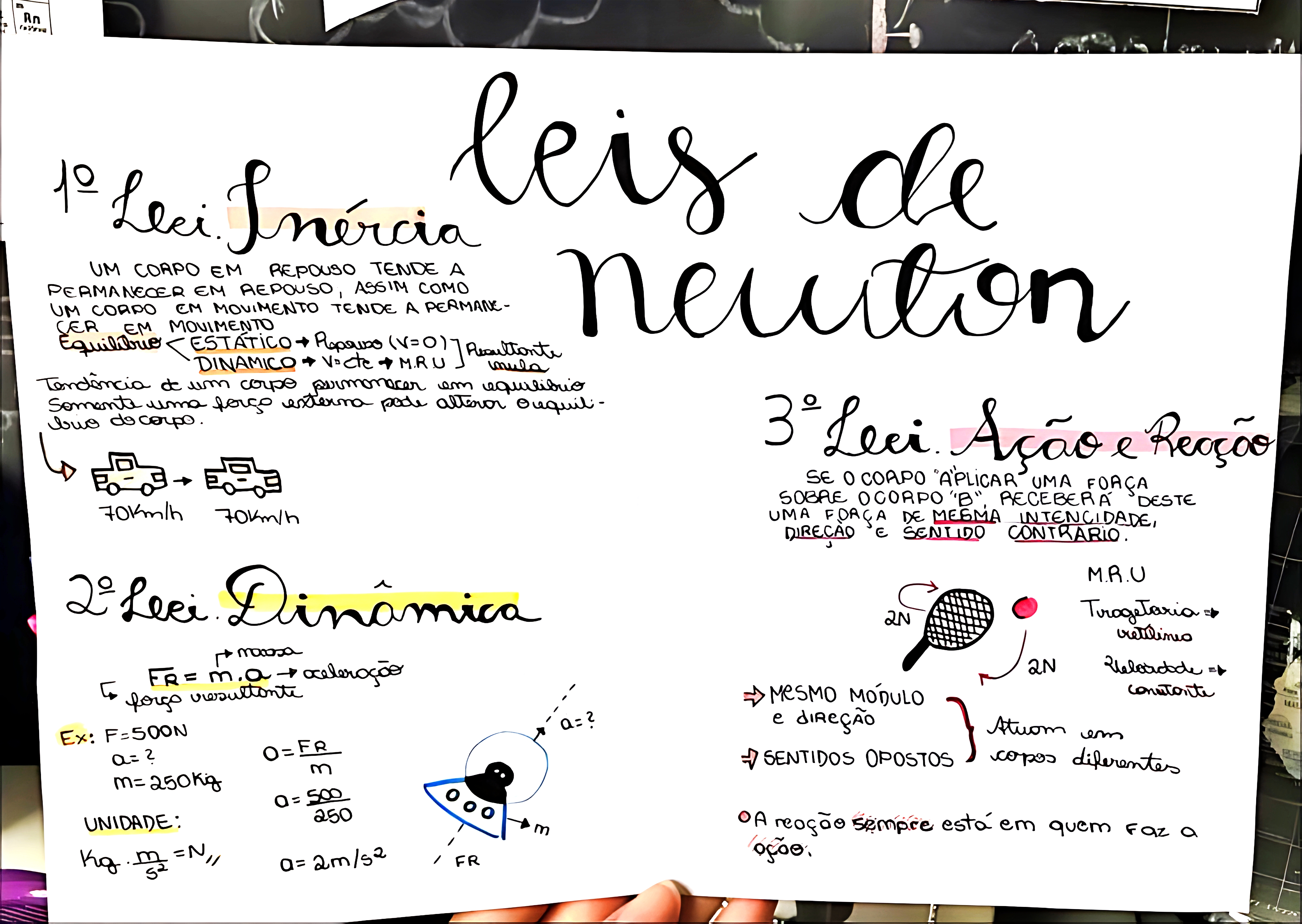 MAPA MENTAL SOBRE NEWTON