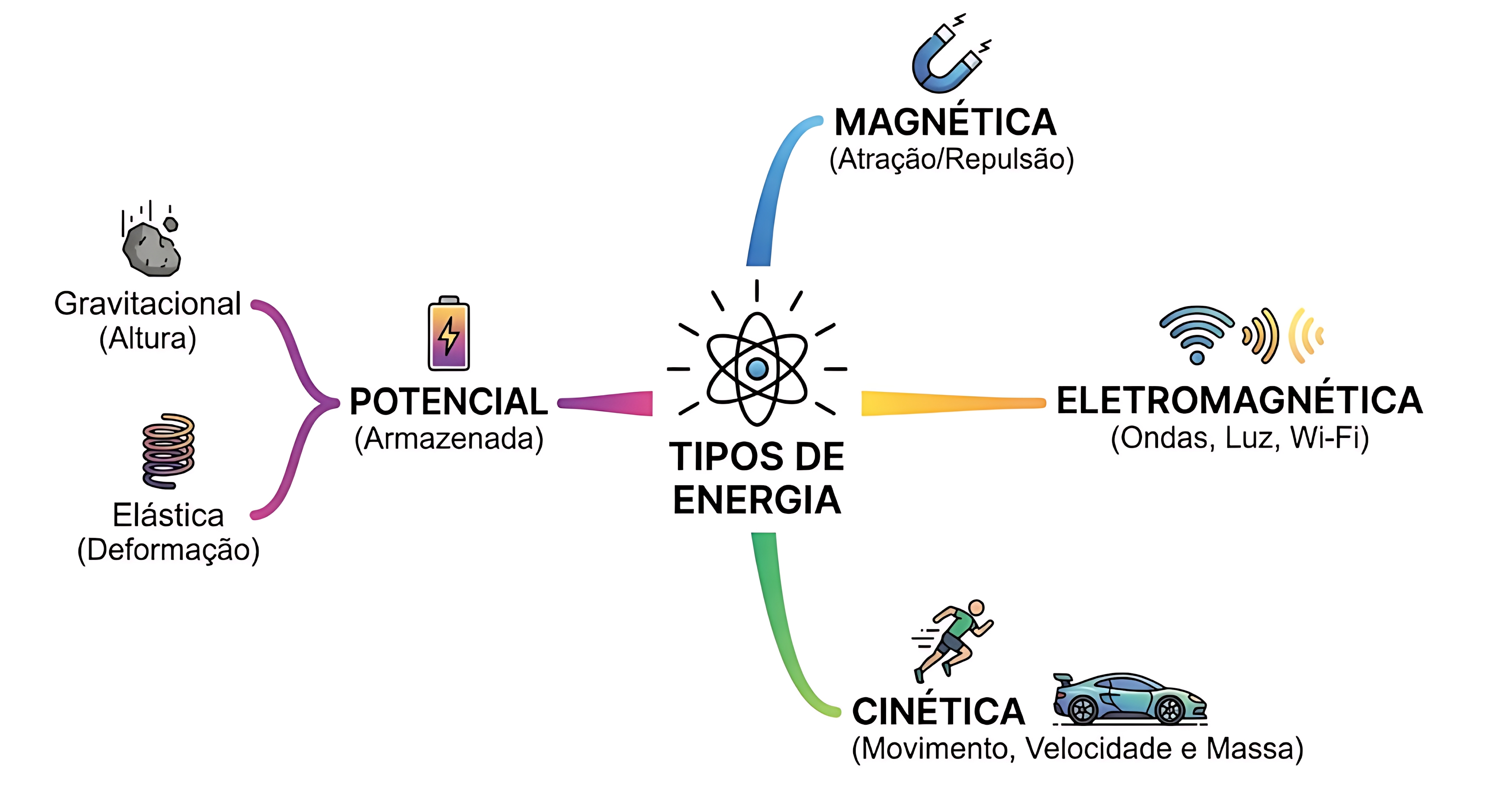 MAPA MENTAL SOBRE TIPOS DE ENERGIA
