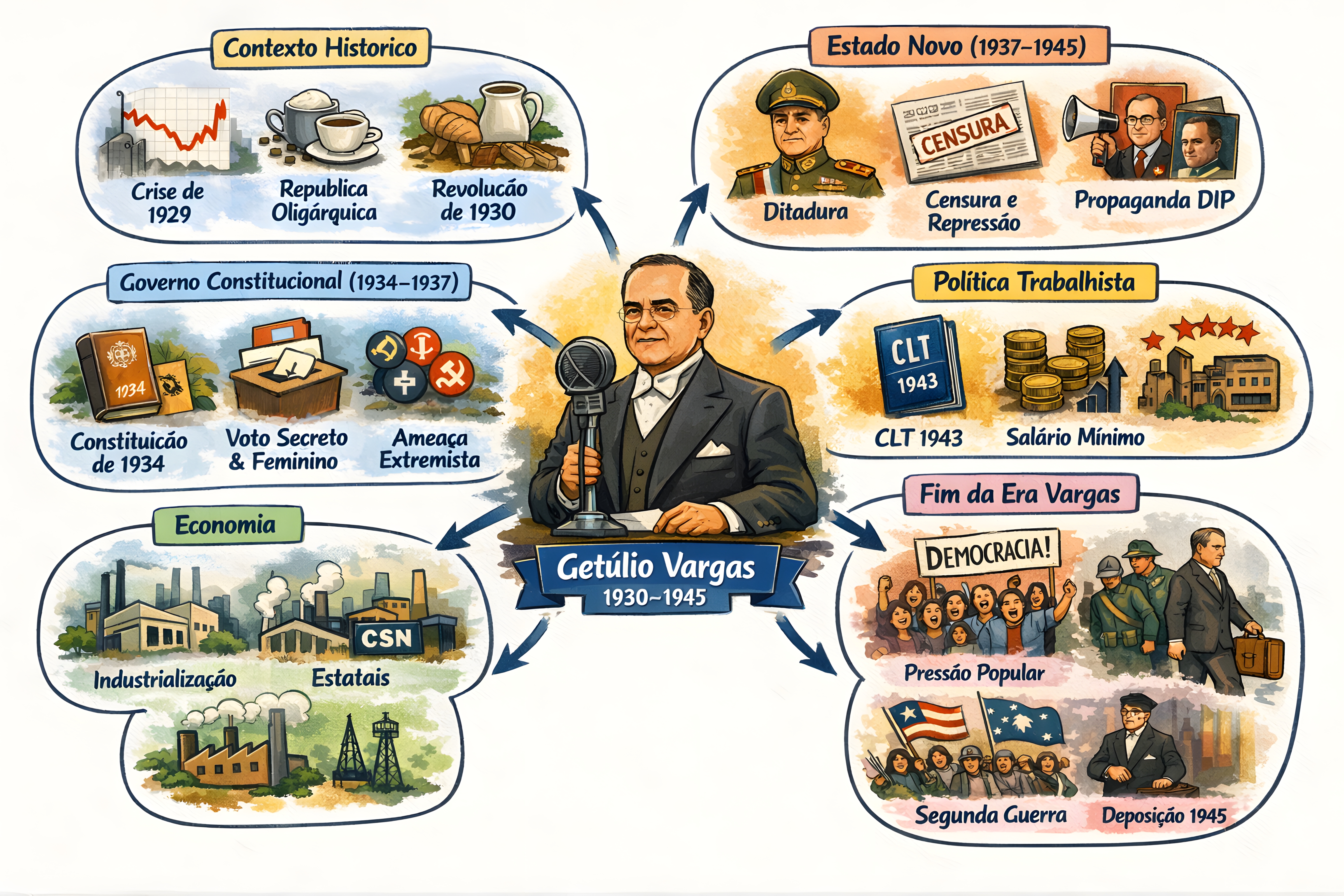 ERA VARGAS EXPLICADA E RESUMIDA