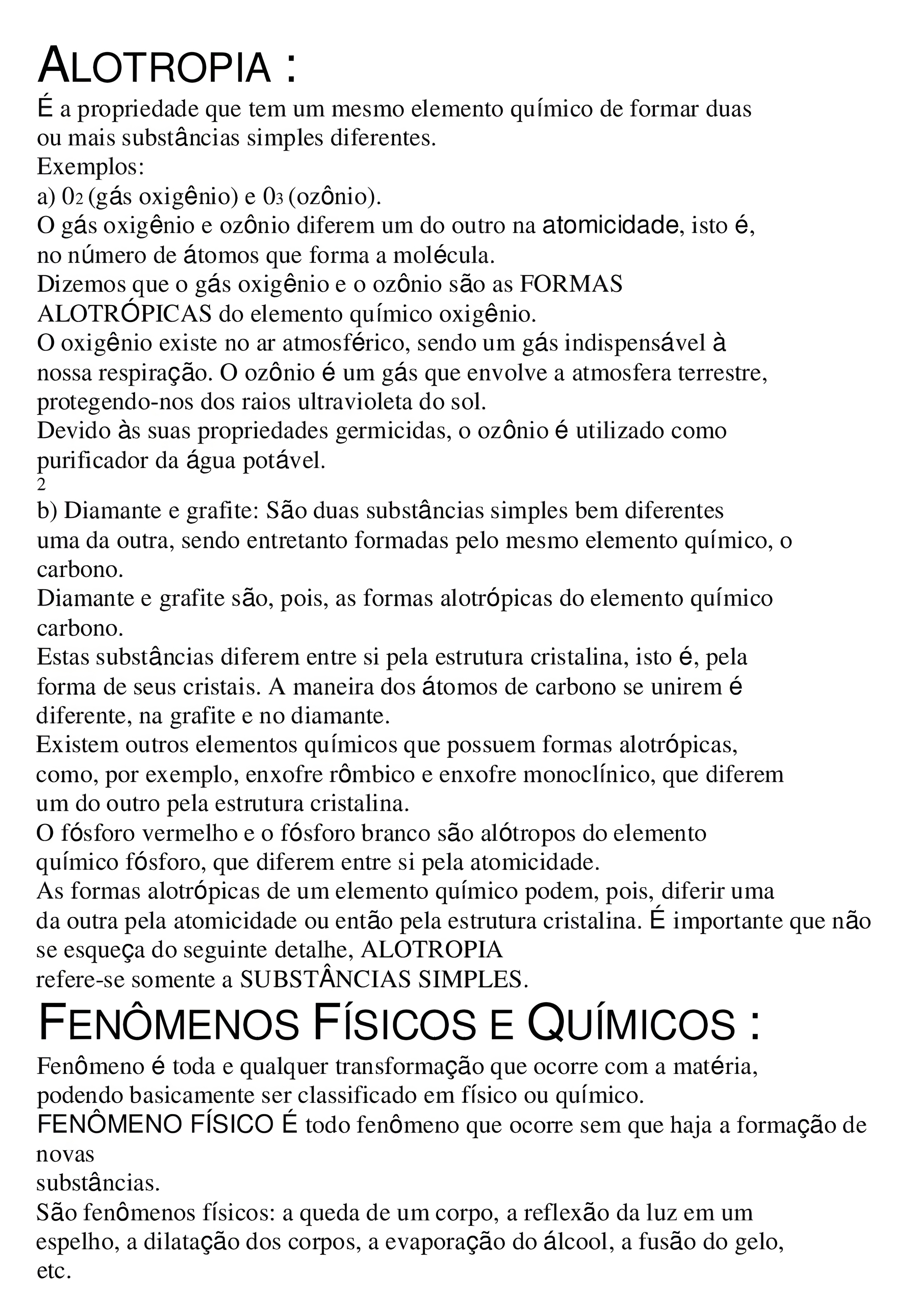 MAPA MENTAL SOBRE ALOTROPIA