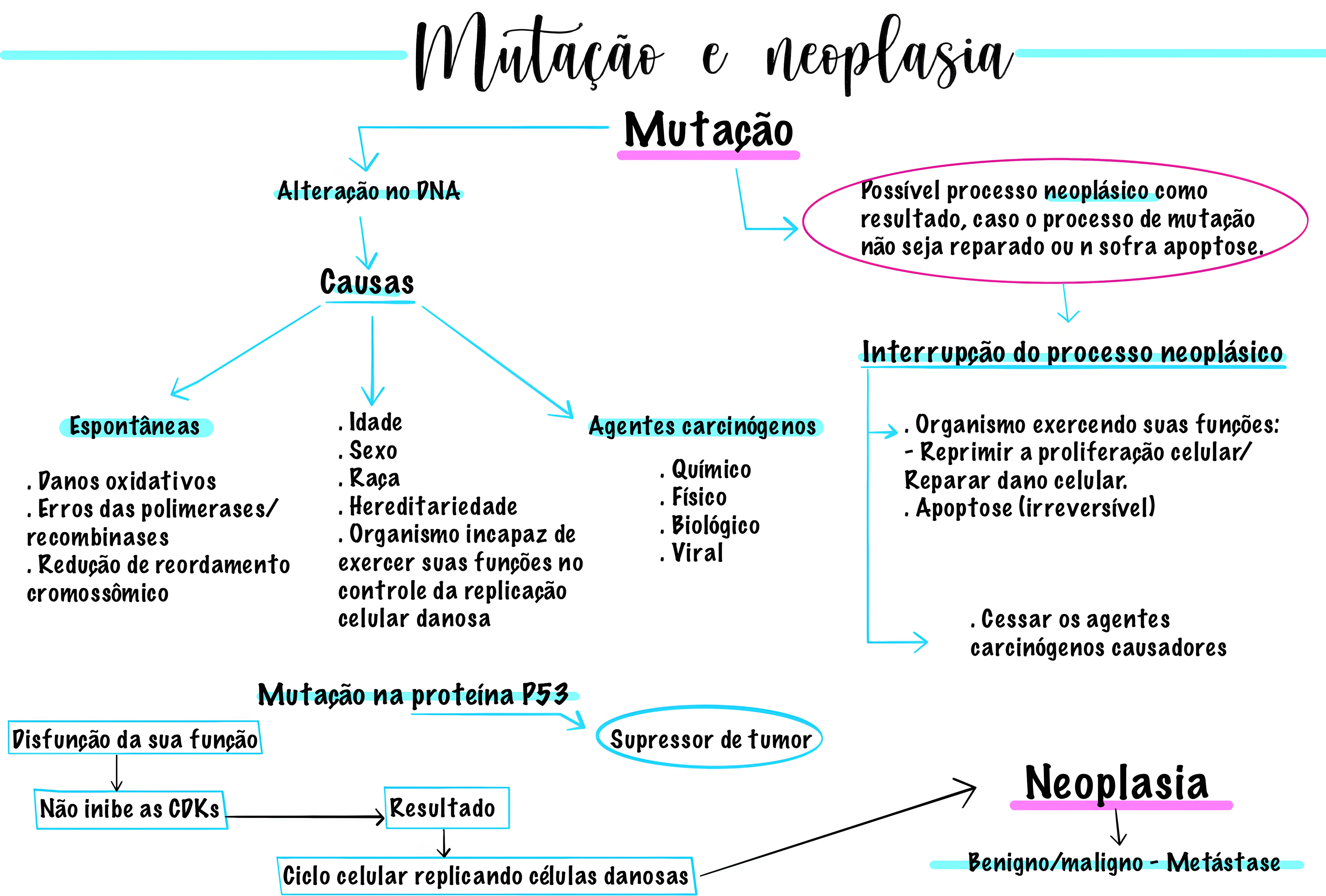 MAPA MENTAL SOBRE NEOPLASIA
