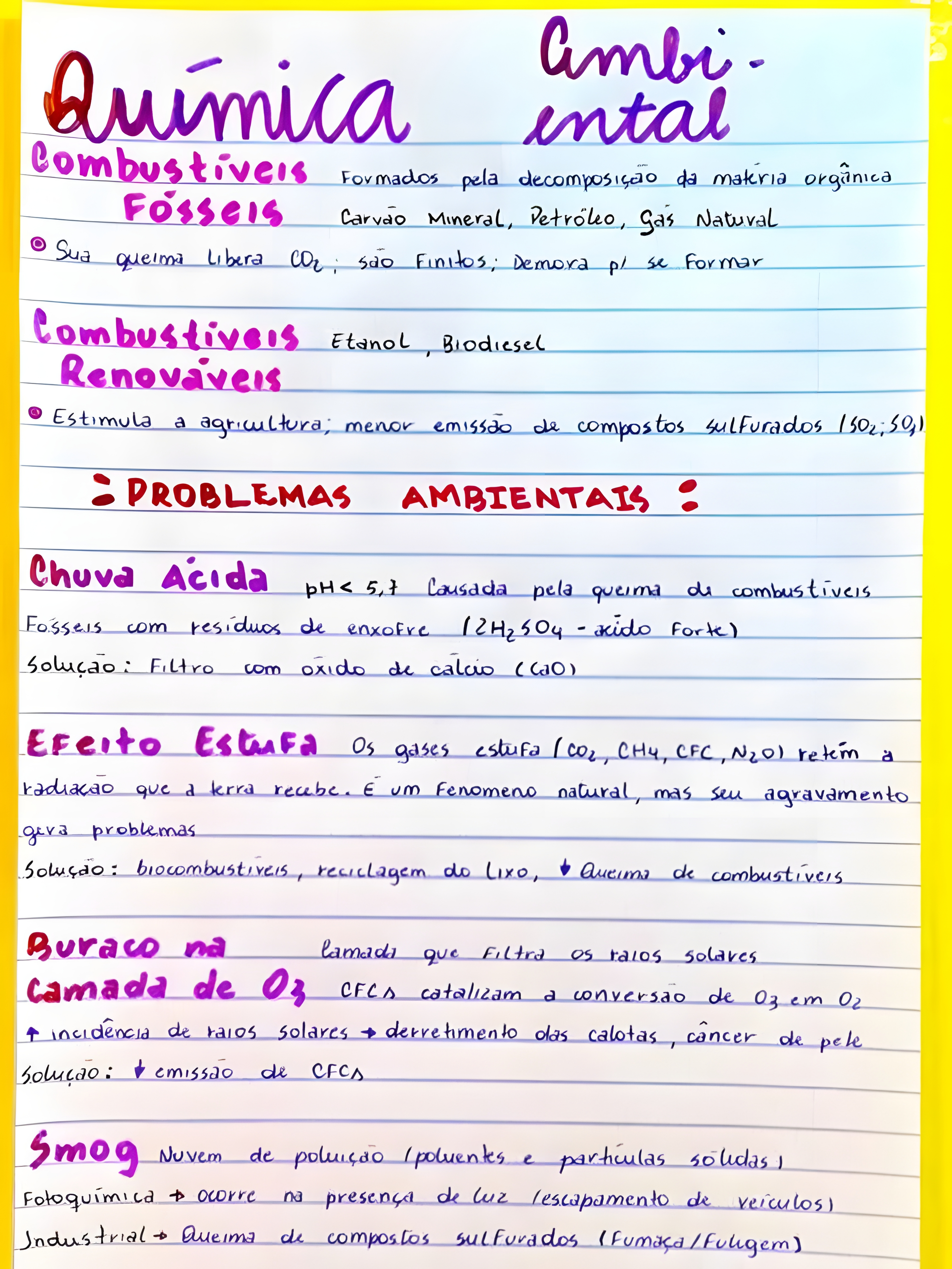 MAPA MENTAL SOBRE QUIMICA AMBIENTAL