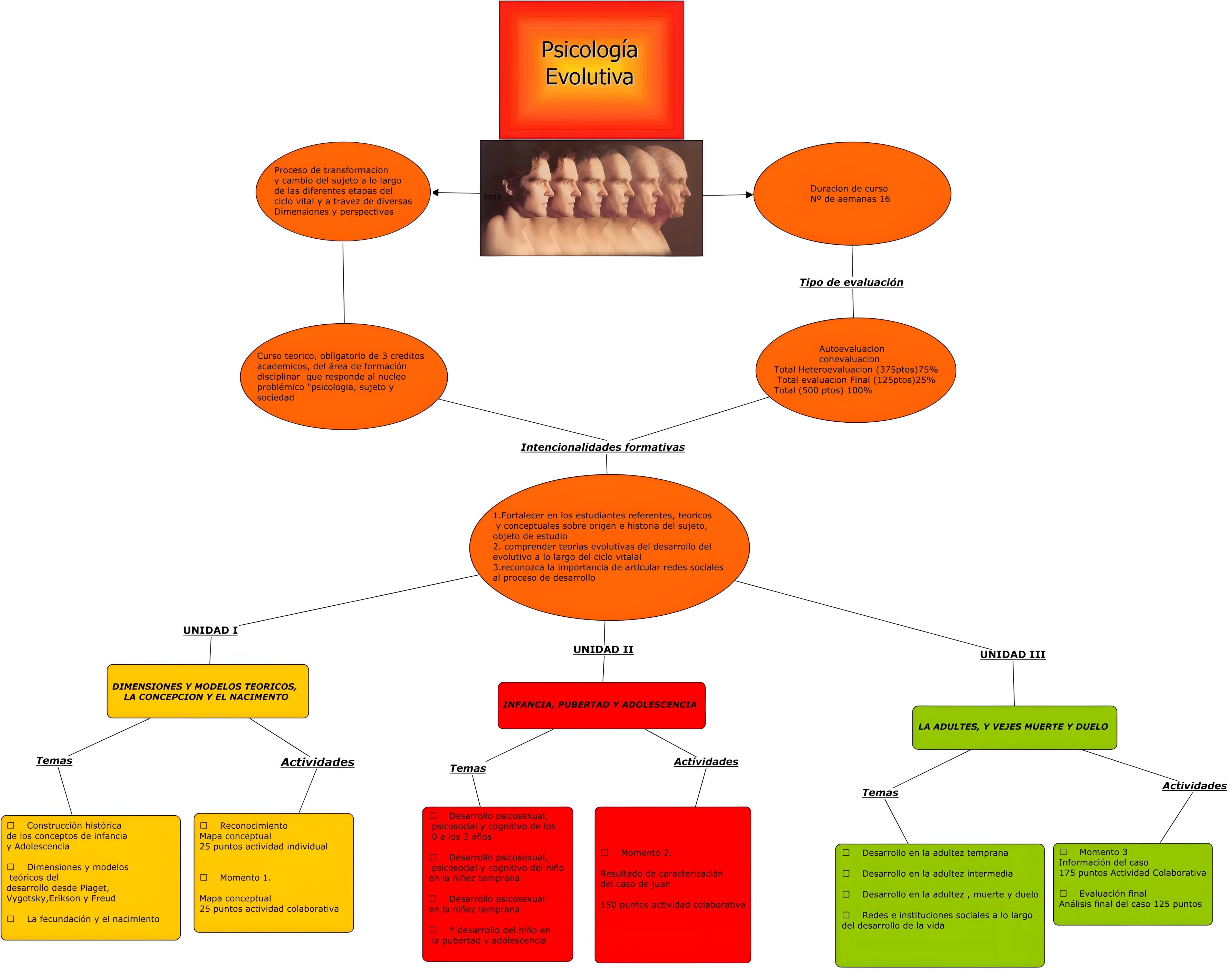 MAPA MENTAL SOBRE TEORIAS EVOLUTIVAS