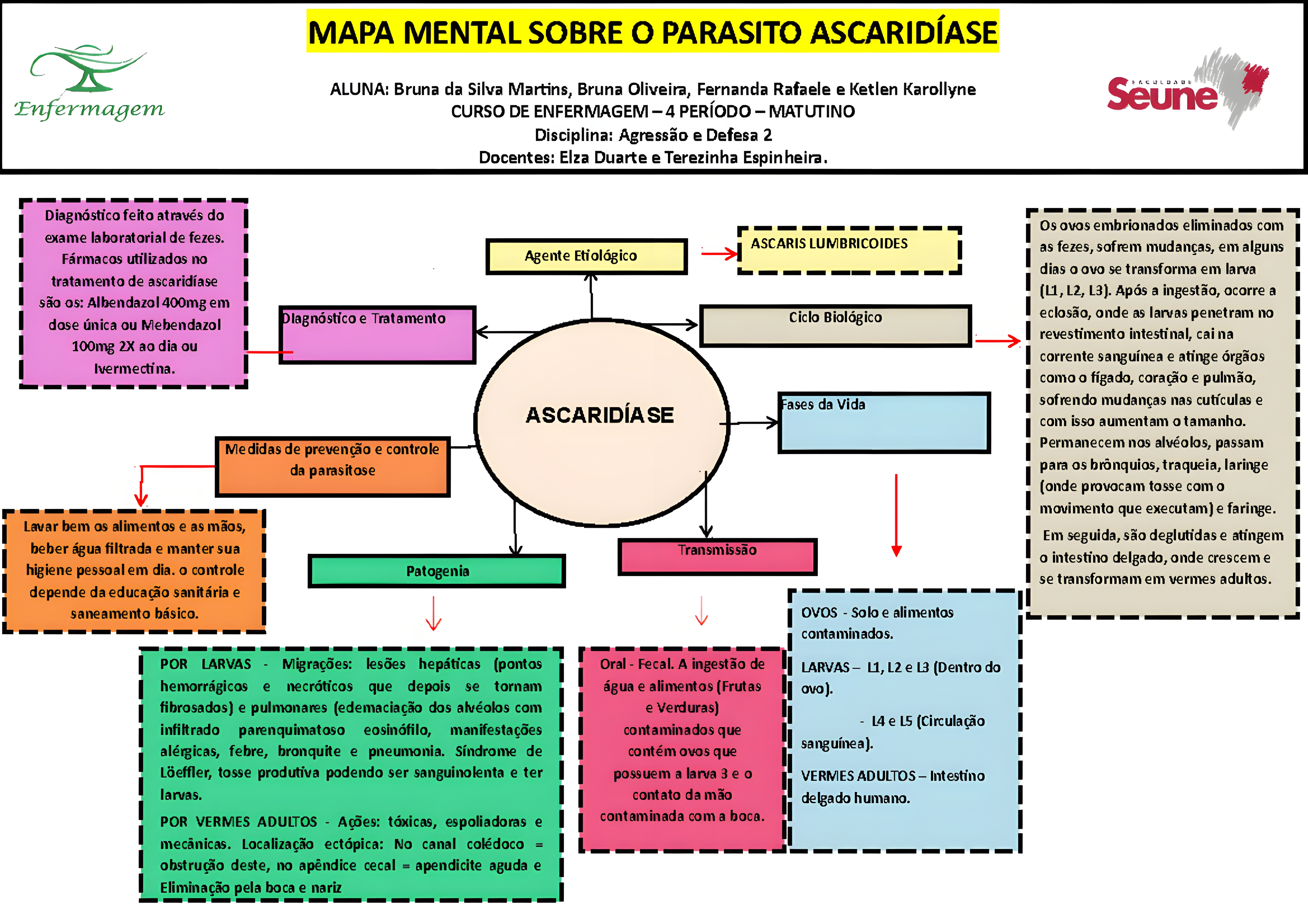MAPA MENTAL SOBRE ASCARIDIASE