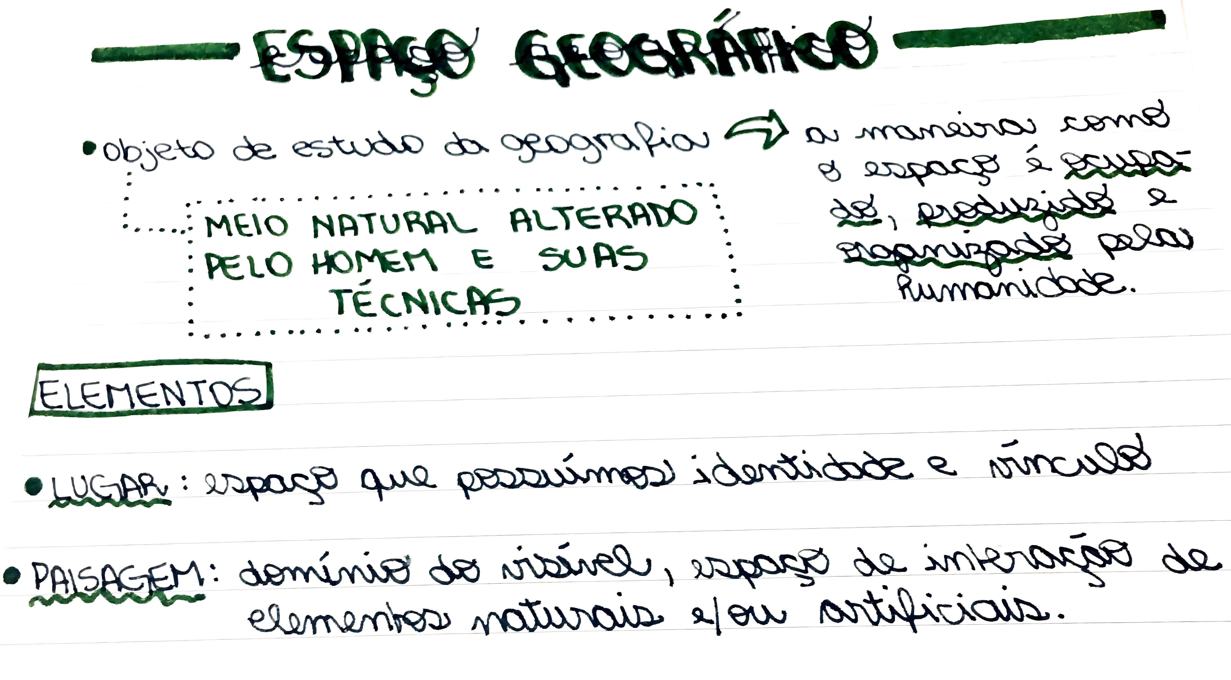 MAPA MENTAL SOBRE CONCEITOS GEOGRAFICOS