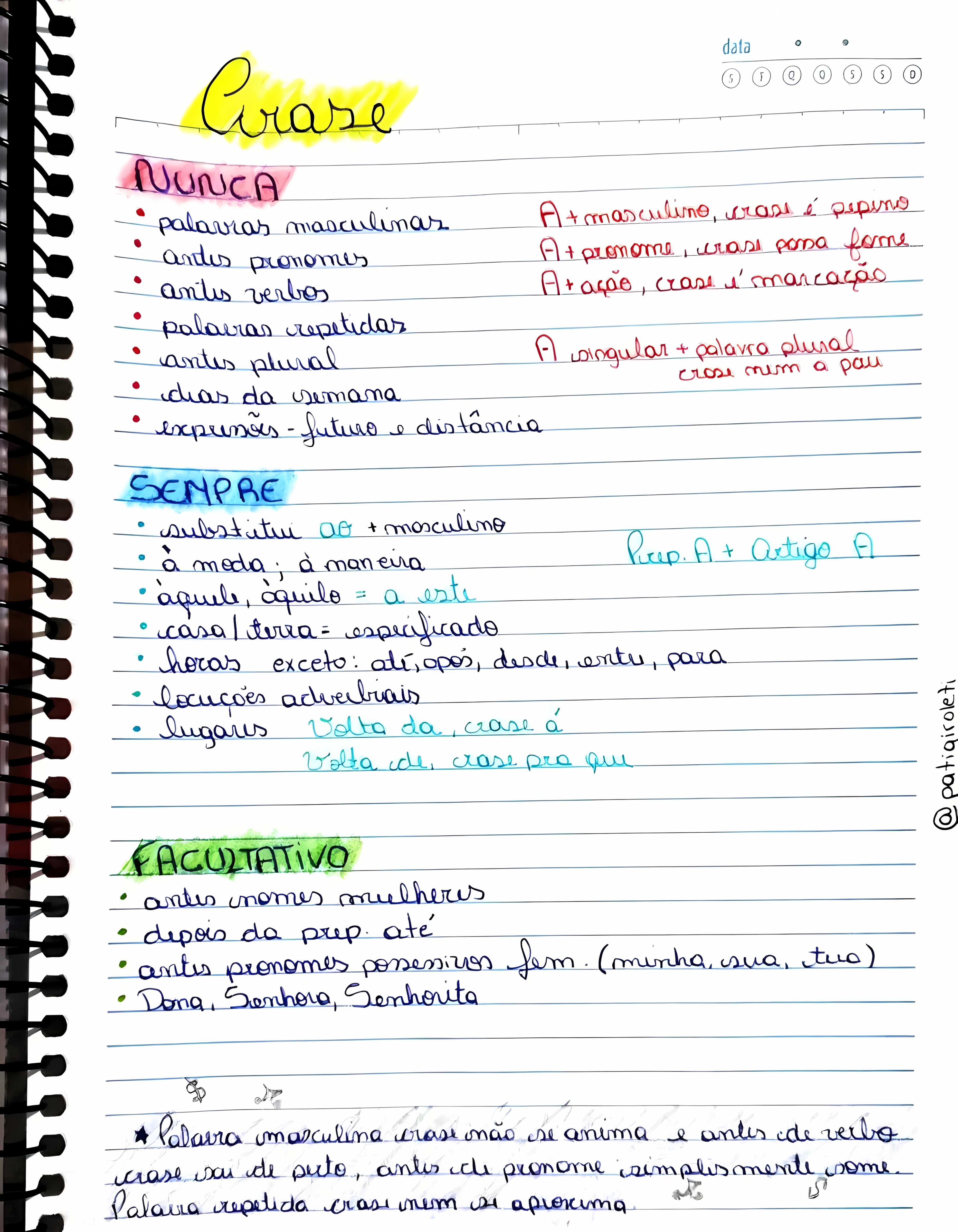 MAPA MENTAL SOBRE CRASE