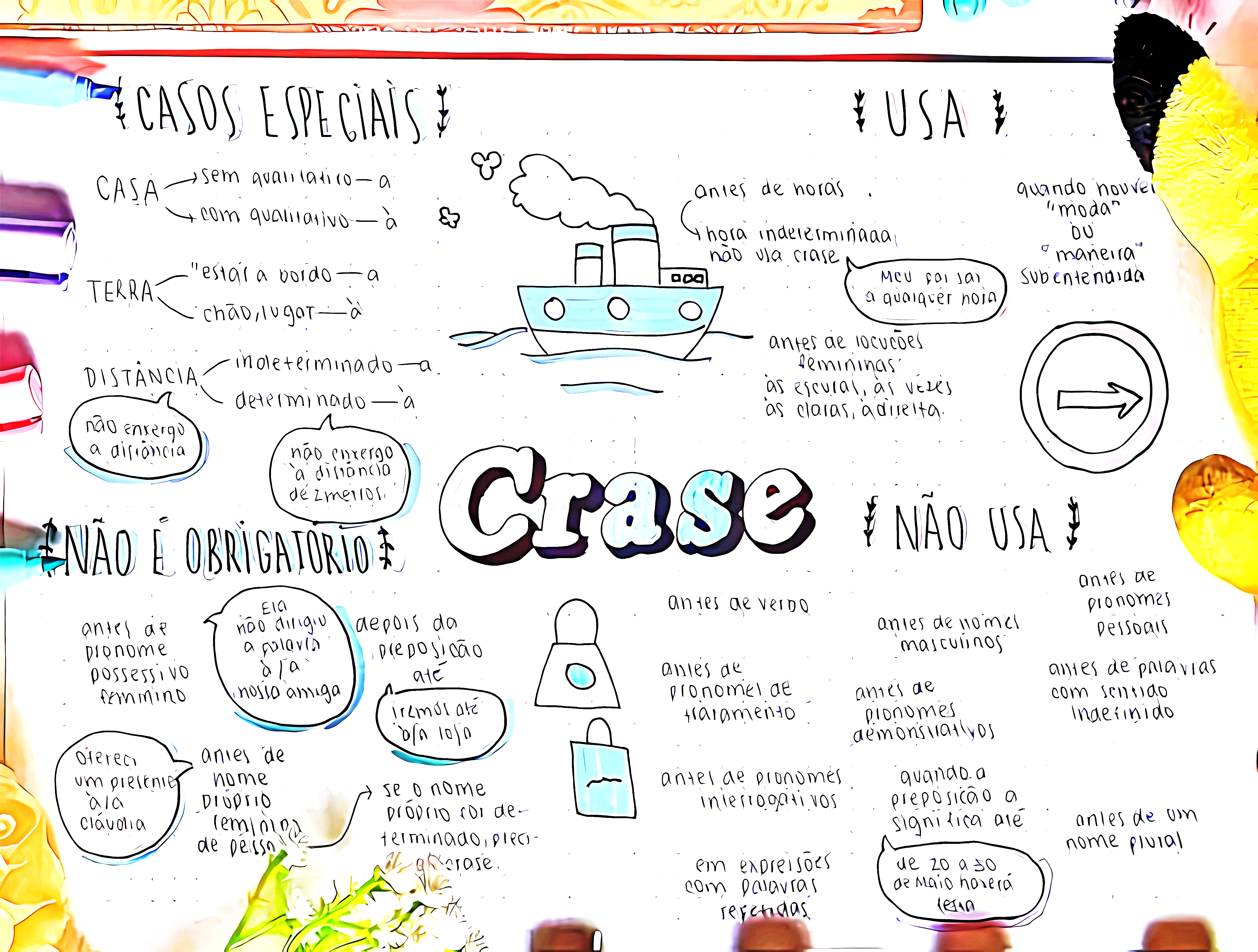 MAPA MENTAL SOBRE CRASE
