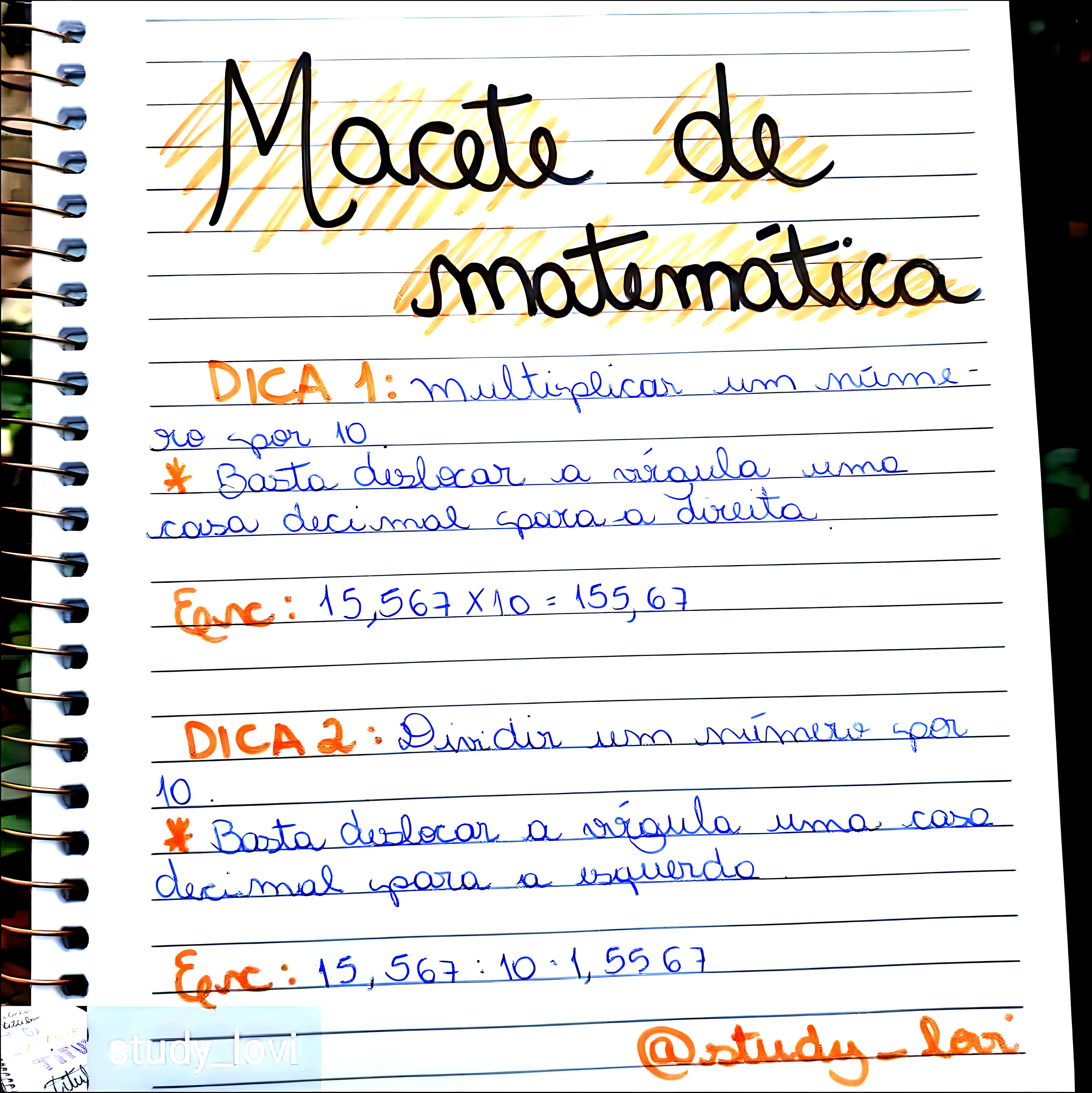 MAPA MENTAL SOBRE MATEMATICA BASICA