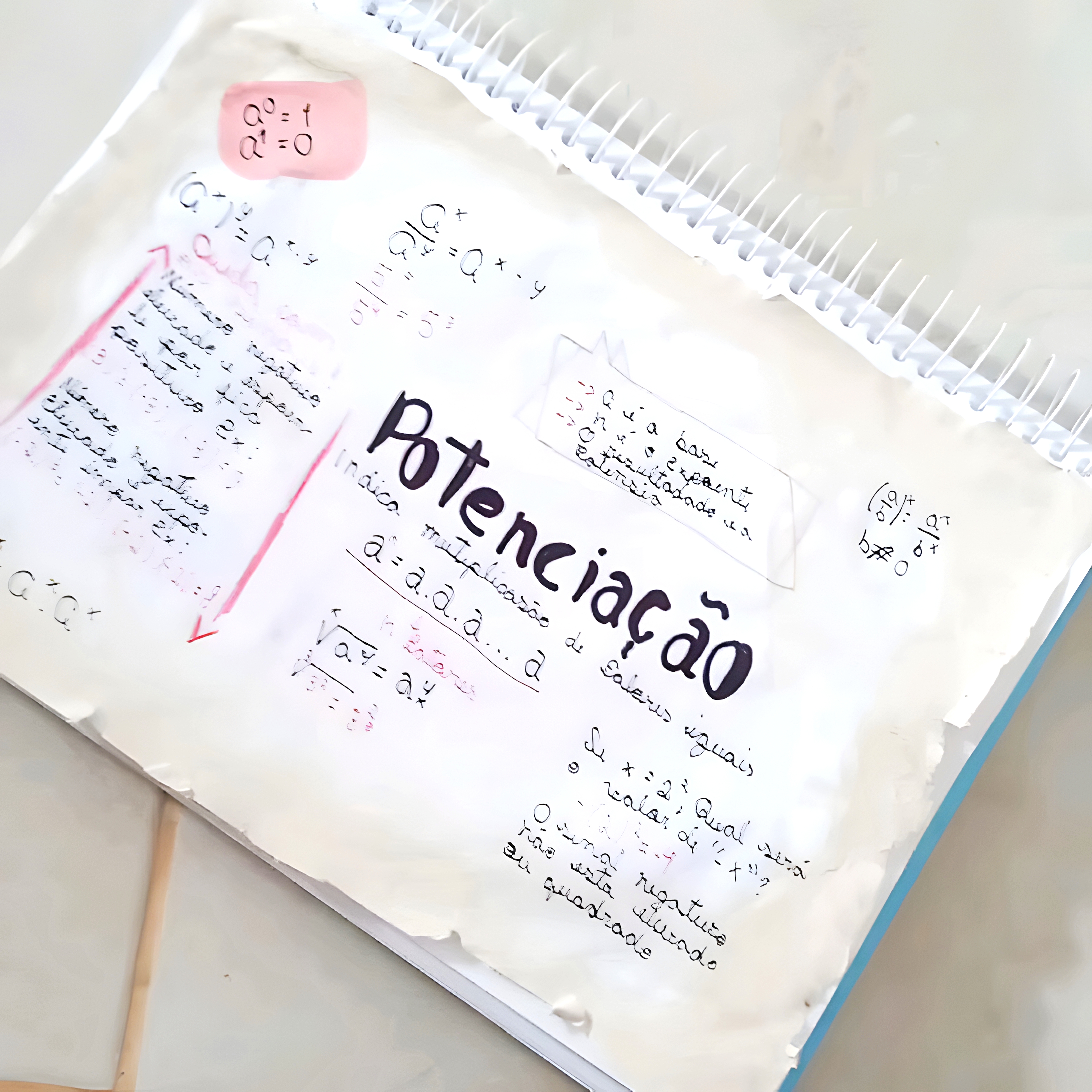 MAPA MENTAL SOBRE POTENCIACAO