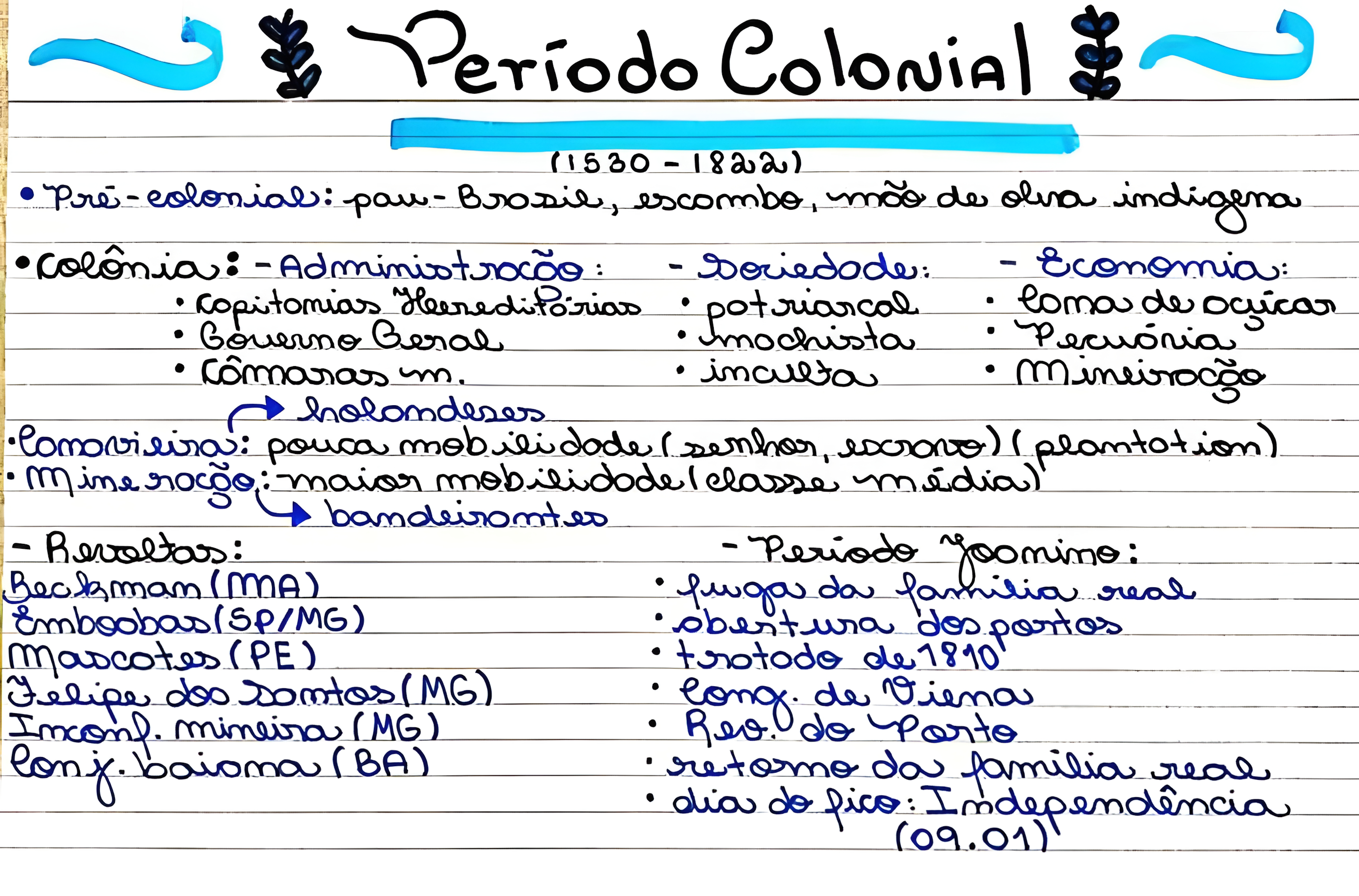 MAPA MENTAL SOBRE SISTEMA COLONIAL