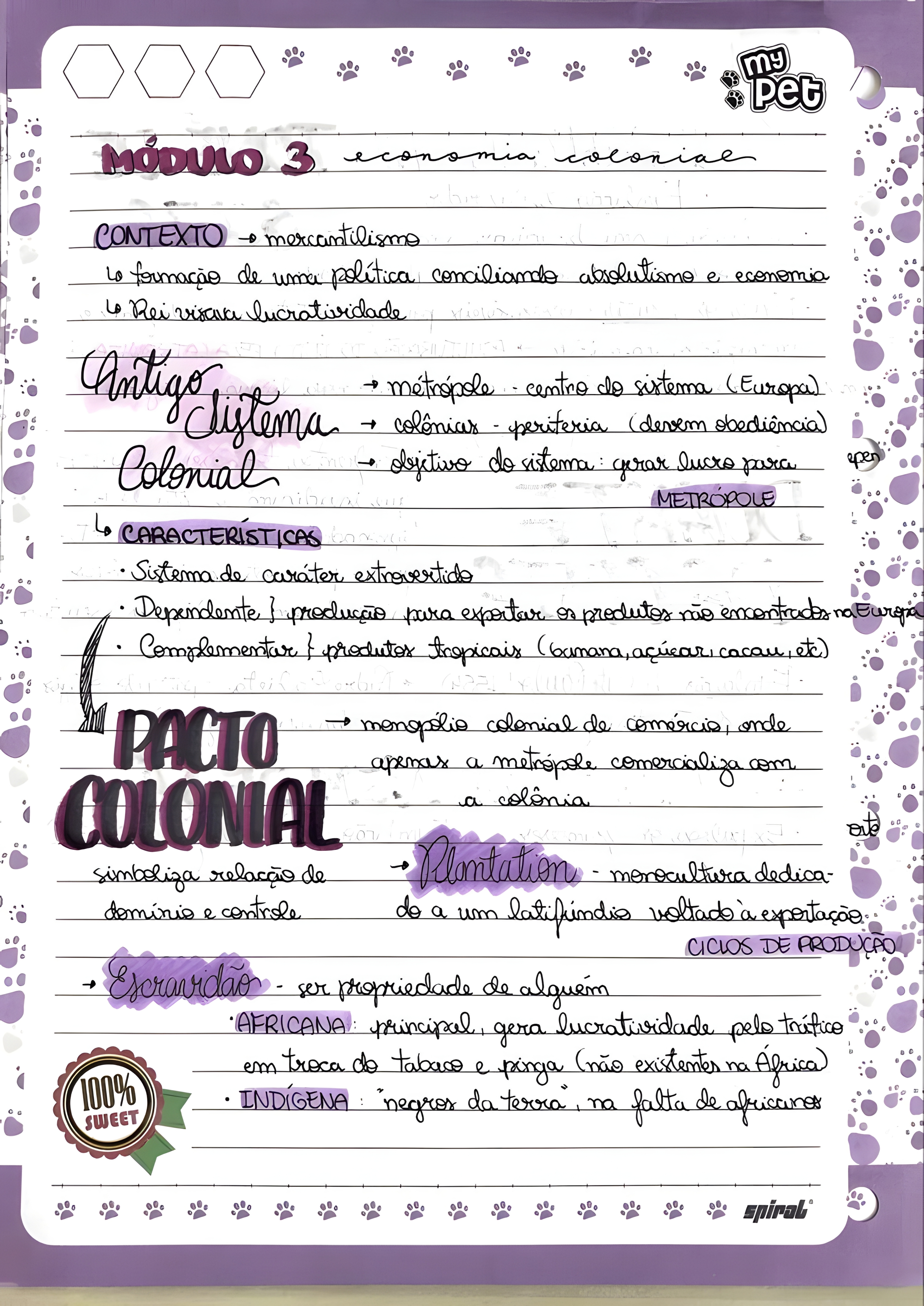 MAPA MENTAL SOBRE SISTEMA COLONIAL