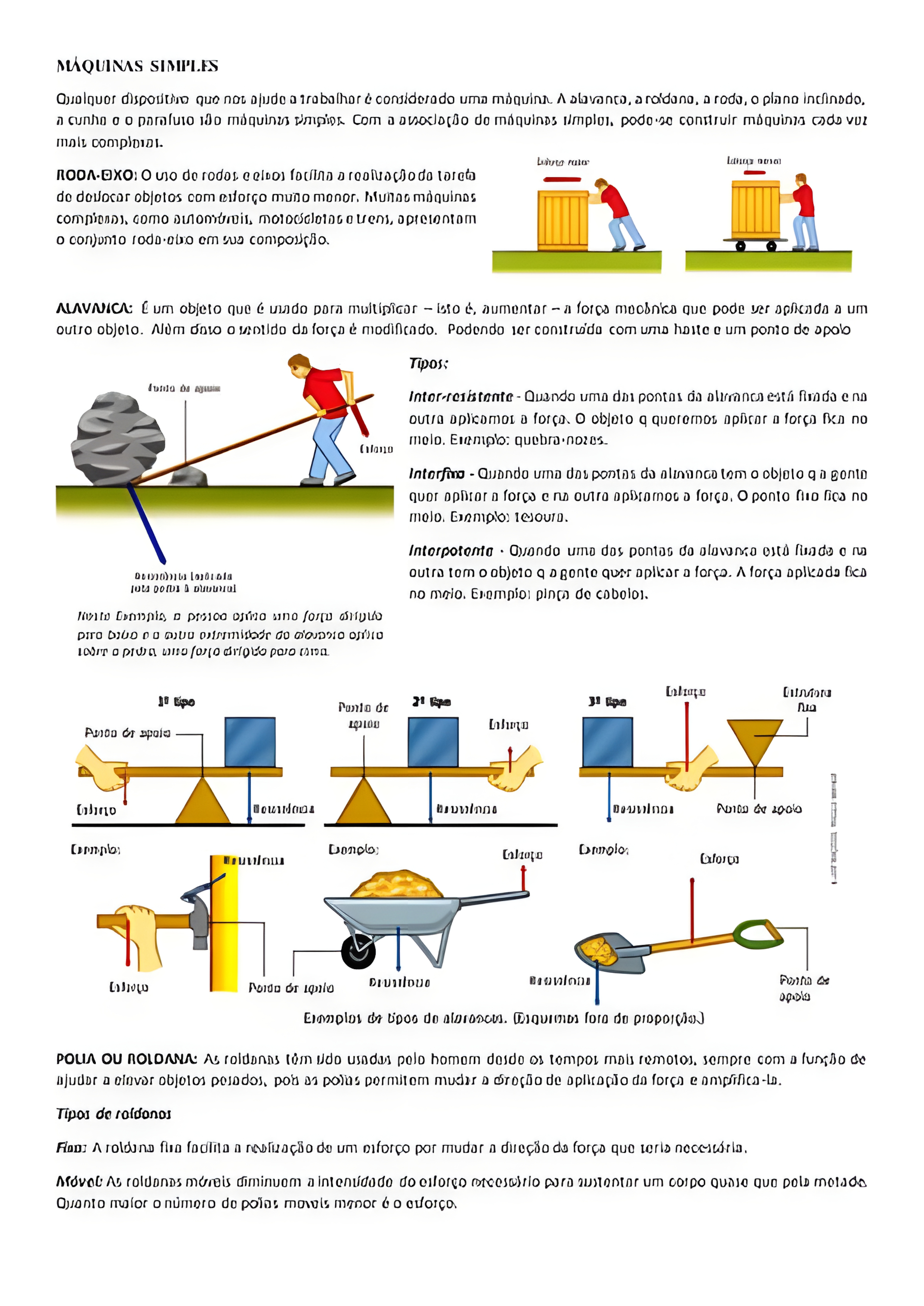 MAPA MENTAL SOBRE ALAVANCAS