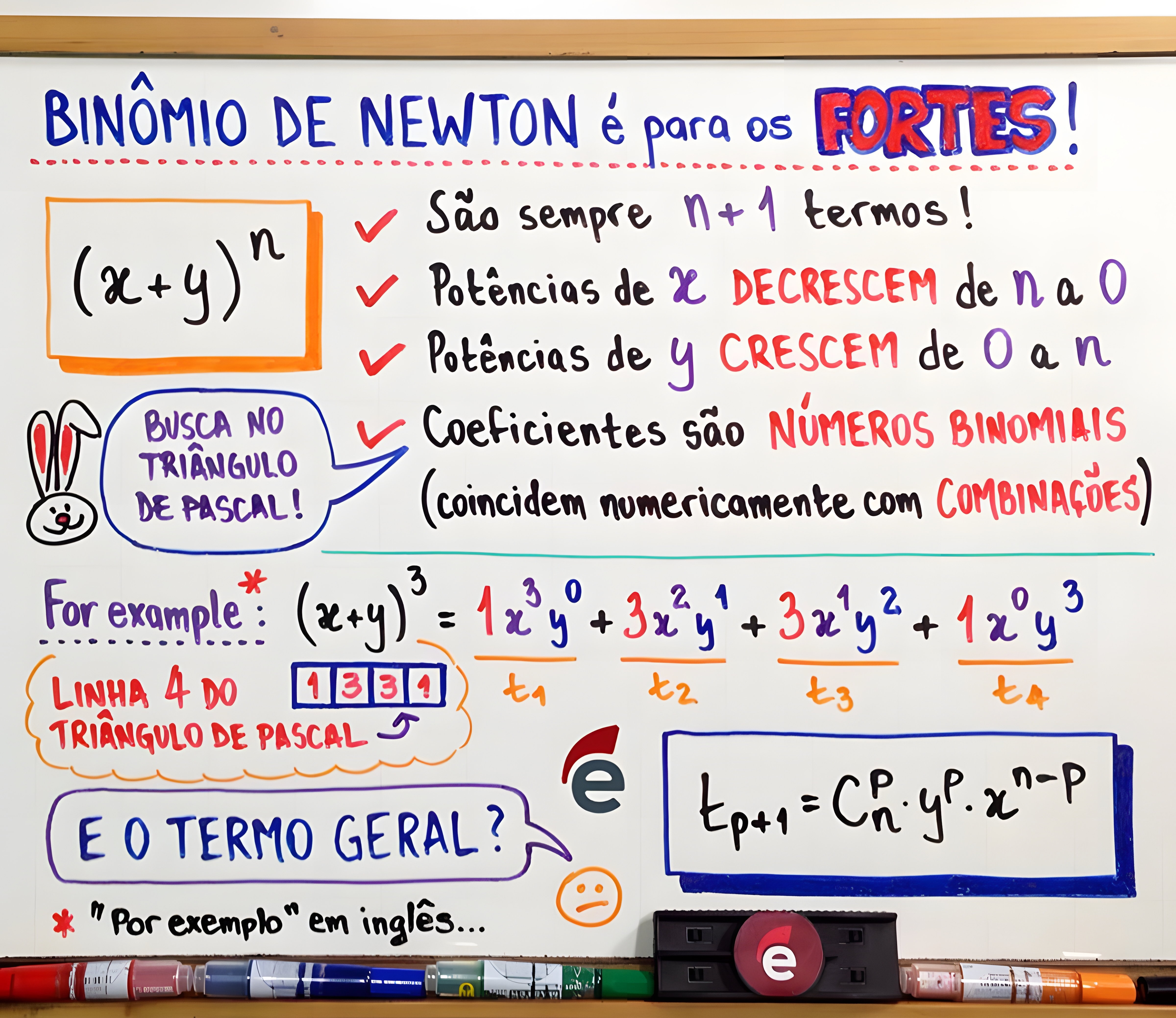 MAPA MENTAL SOBRE BINOMIO DE NEWTON