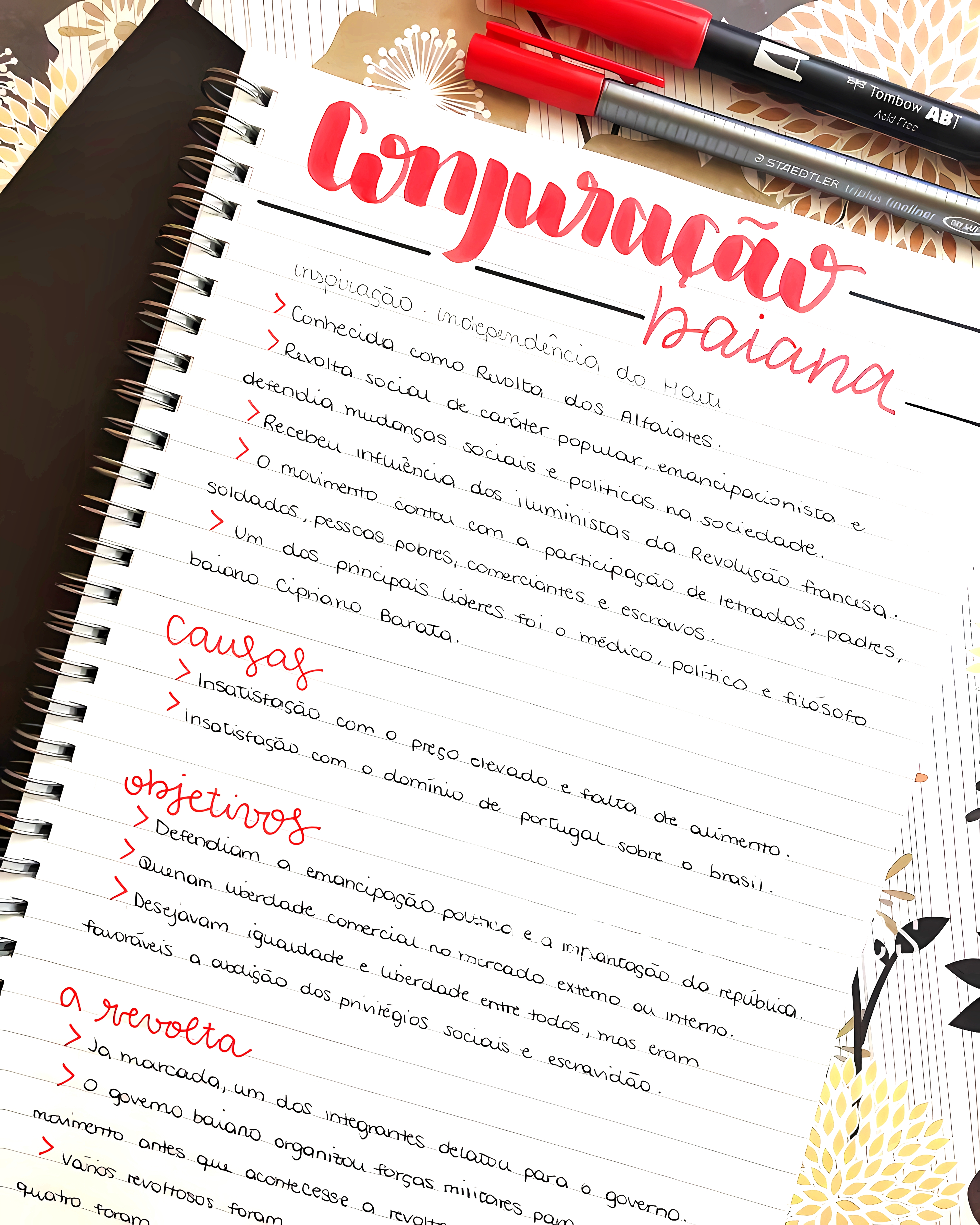 MAPA MENTAL SOBRE CONJURACAO BAIANA