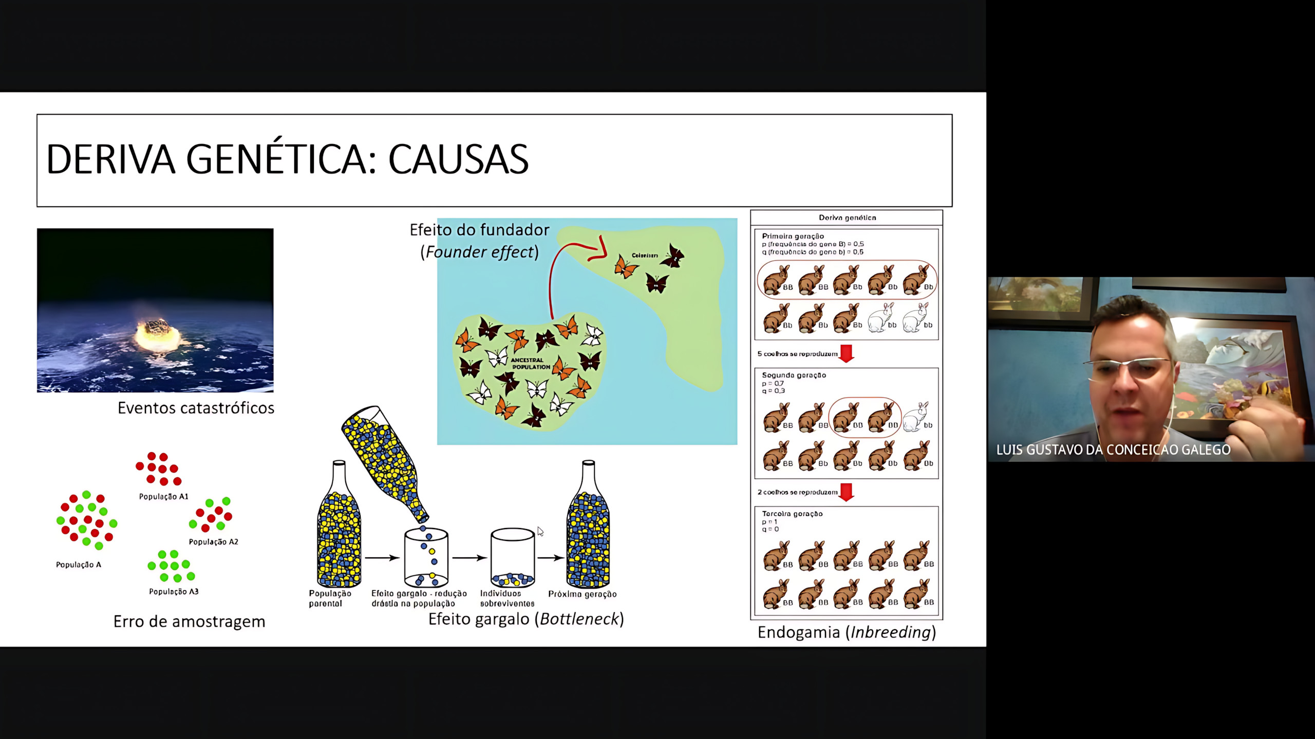 MAPA MENTAL SOBRE DERIVA GENÉTICA