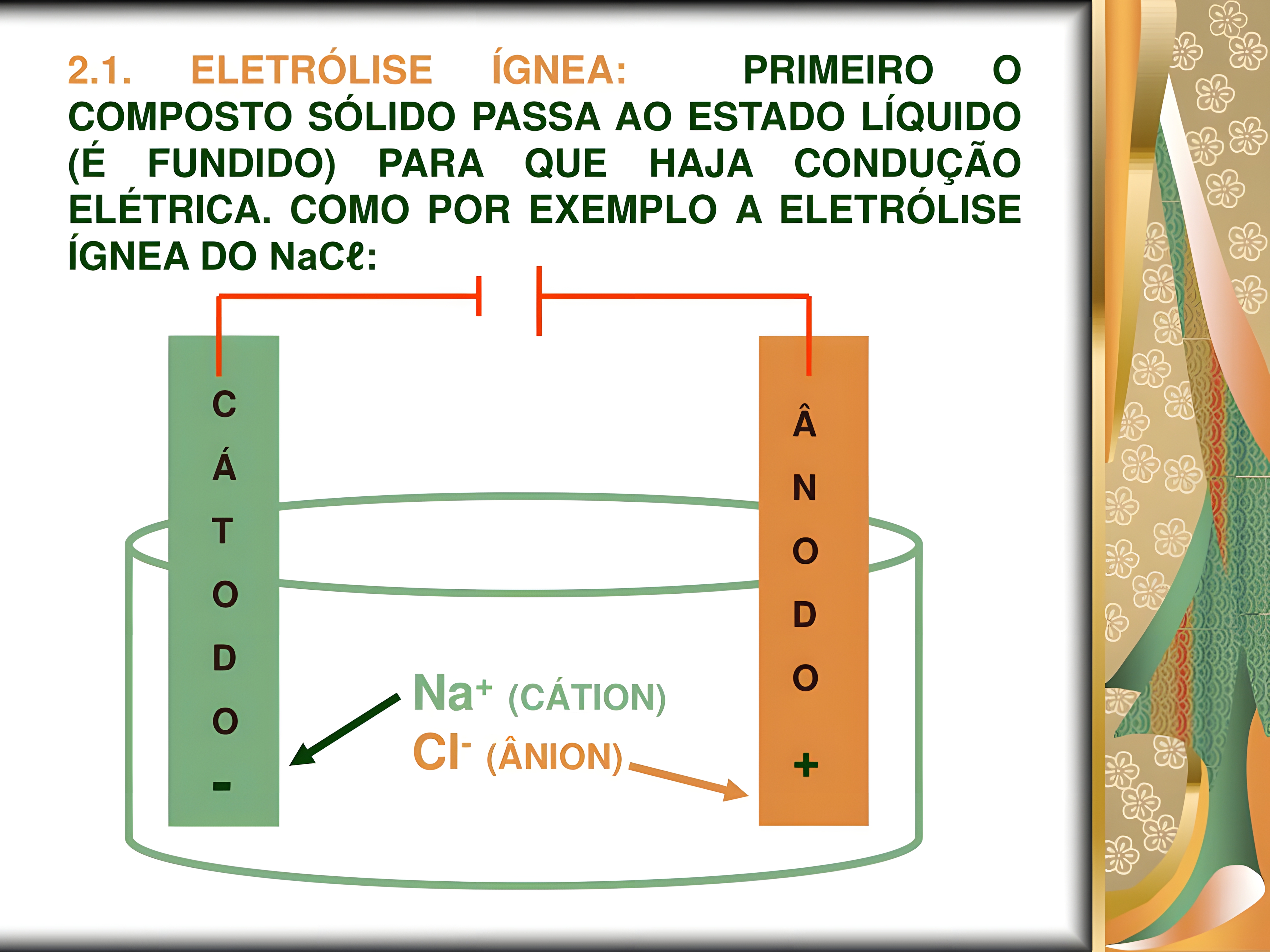 MAPA MENTAL SOBRE ELETROLISE
