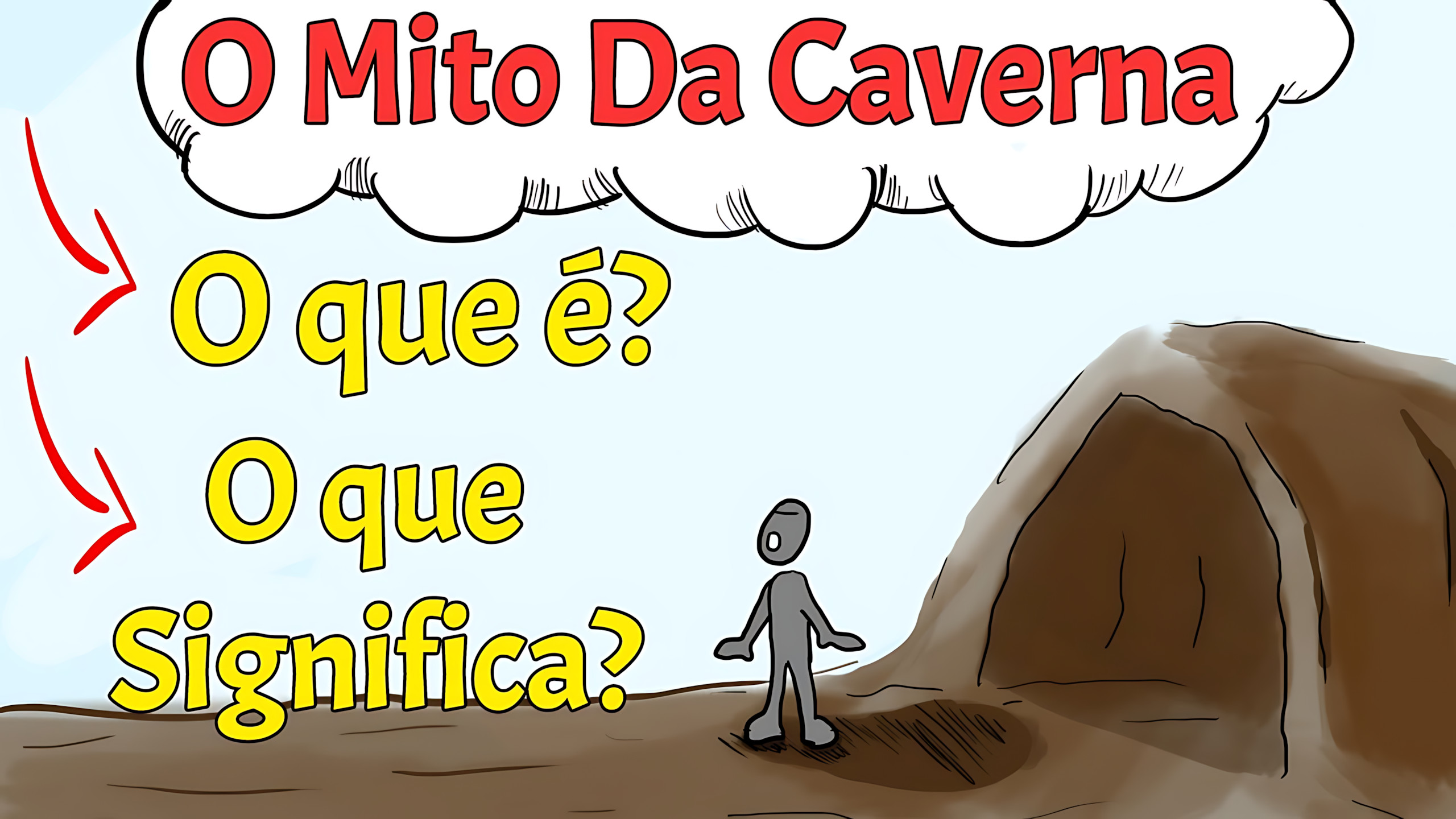 MAPA MENTAL SOBRE O MITO DA CAVERNA