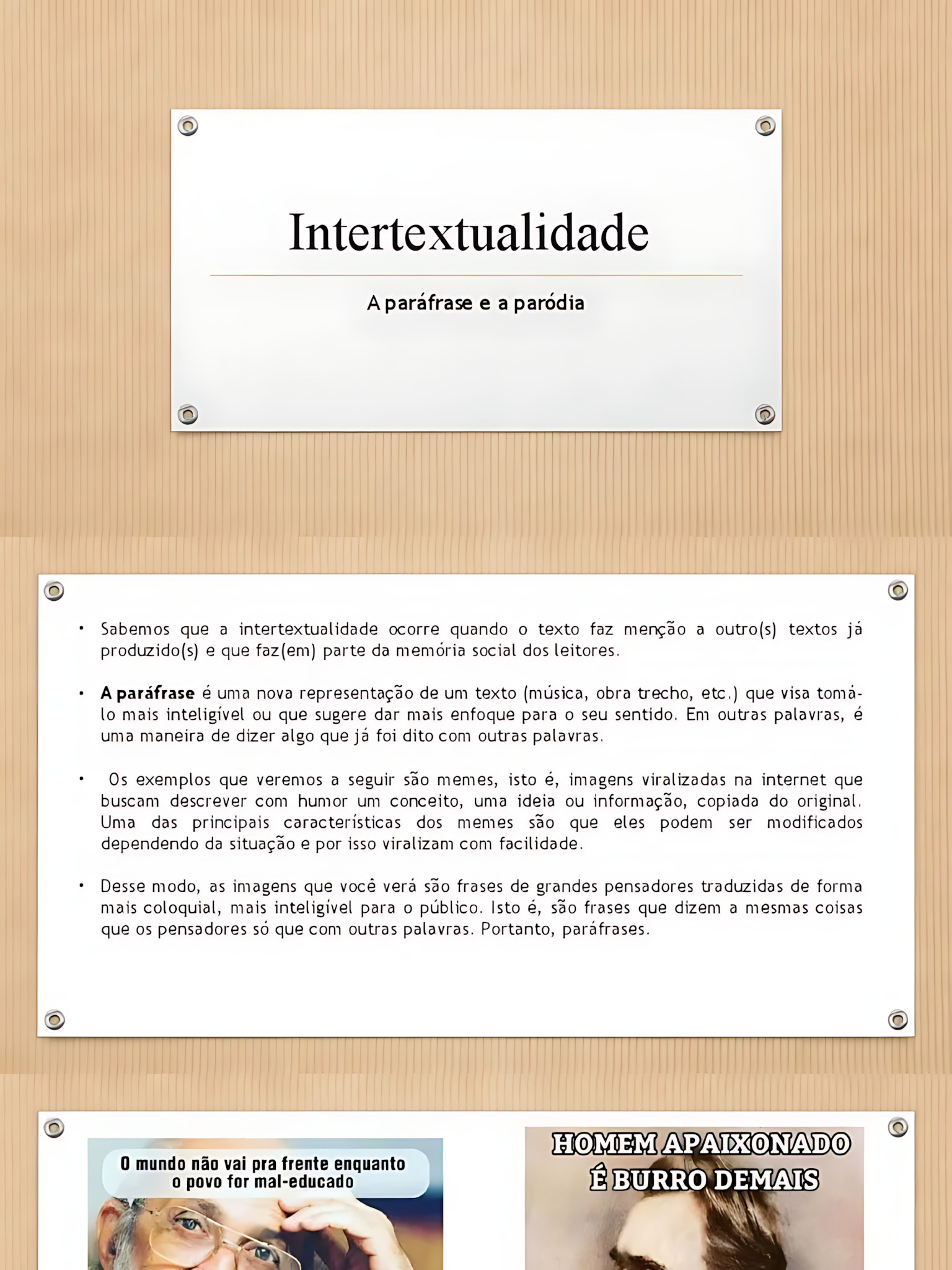 MAPA MENTAL SOBRE PARÓDIA E PARÁFRASE
