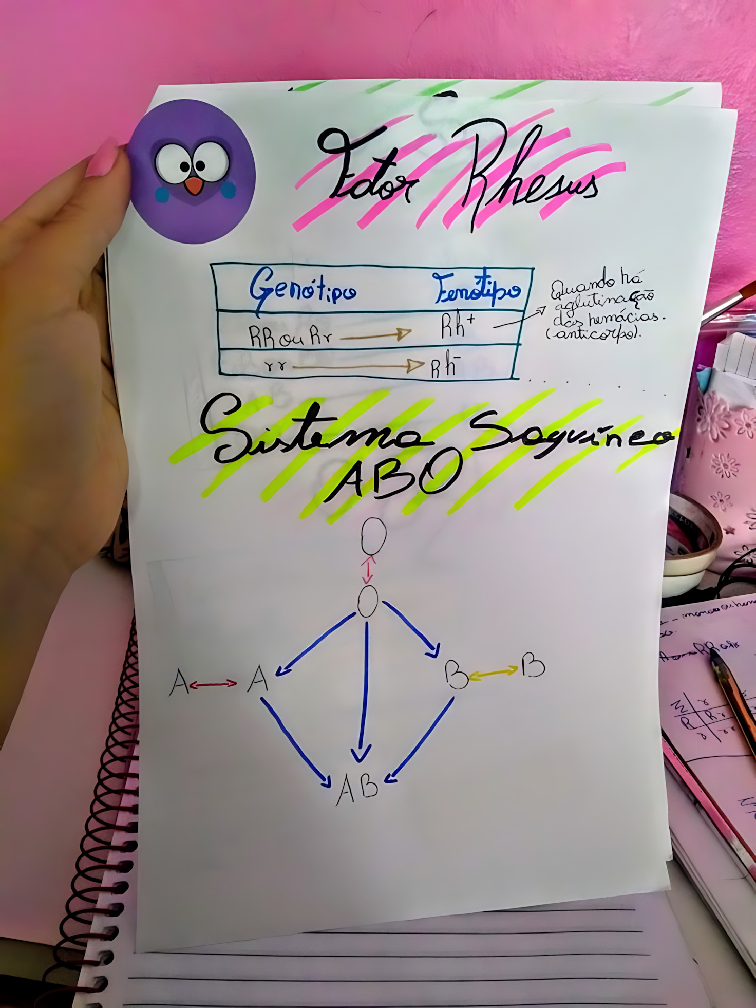 SISTEMA ABO E FATOR RH