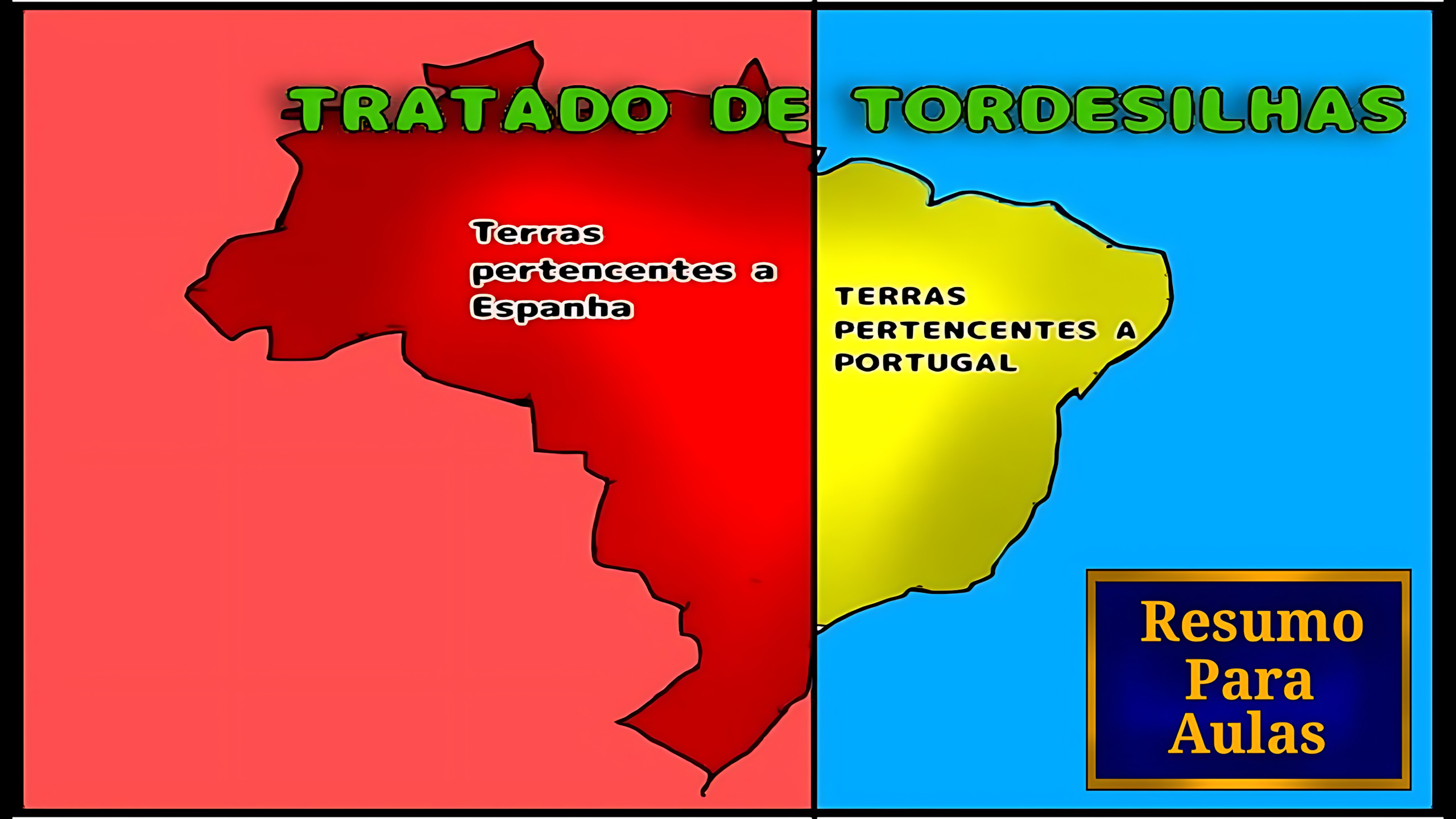 MAPA MENTAL SOBRE TRATADO DE TORDESILHAS