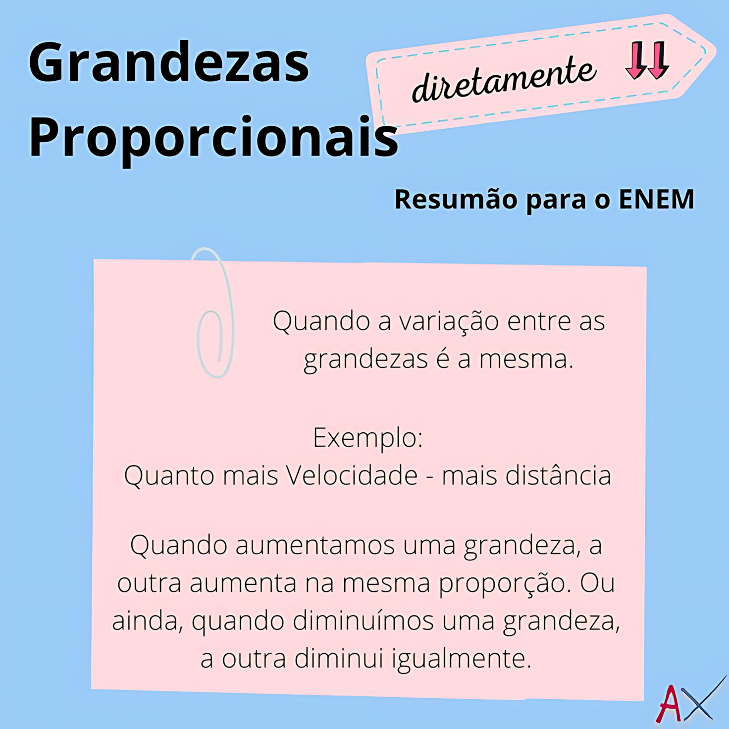 MAPA MENTAL SOBRE GRANDEZAS PROPORCIONAIS