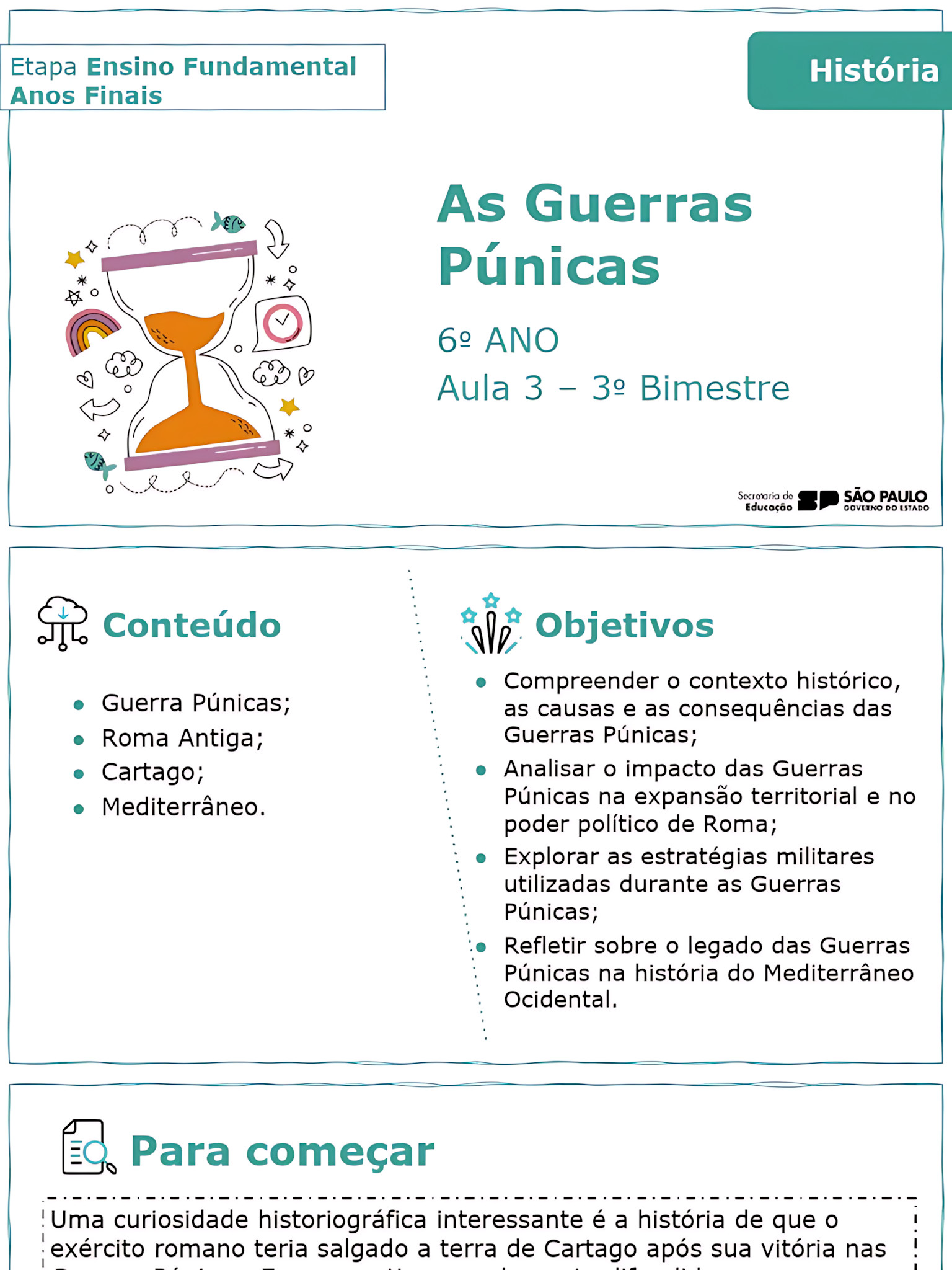 MAPA MENTAL SOBRE GUERRAS PÚNICAS