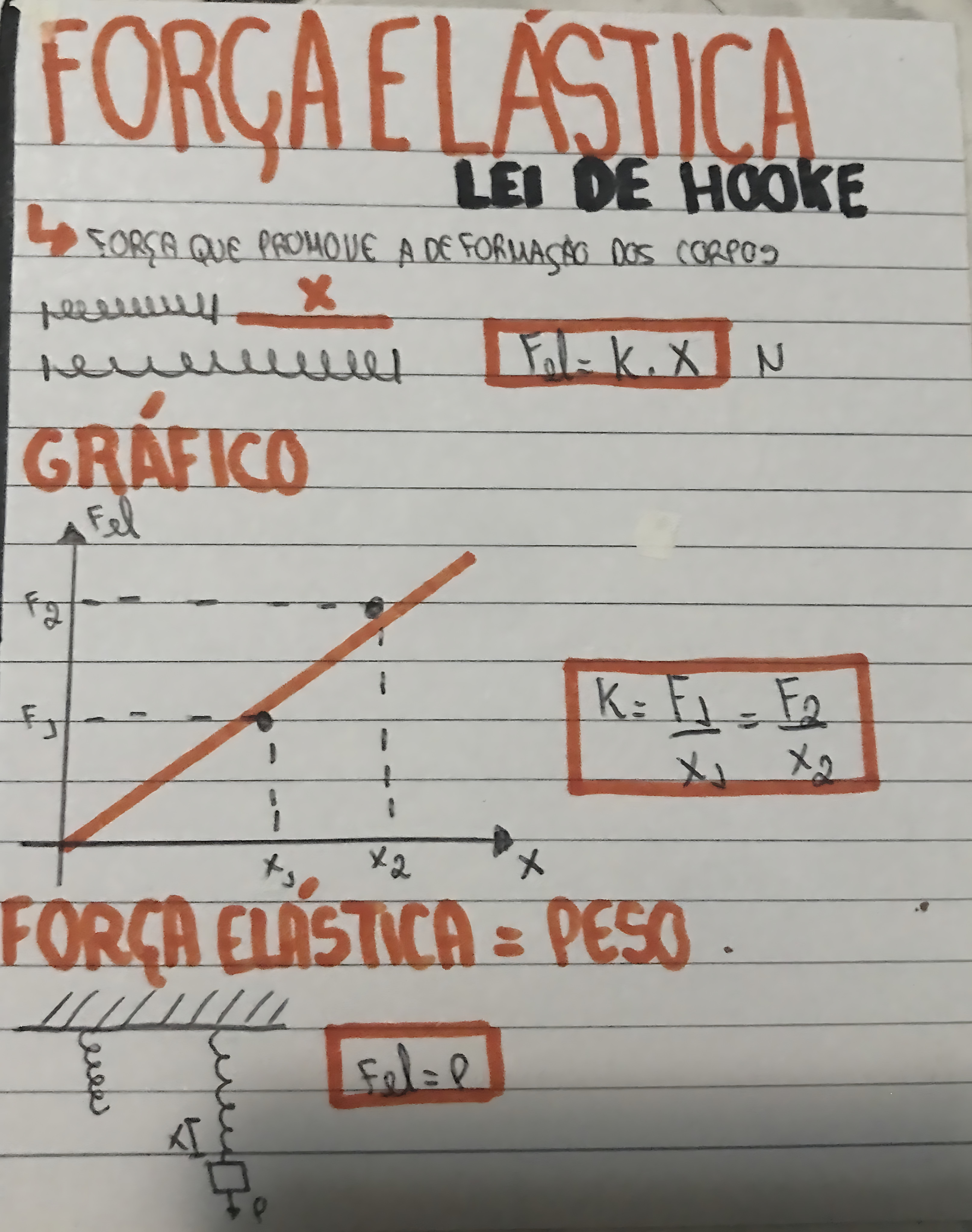 MAPA MENTAL SOBRE LEI DE HOOKE