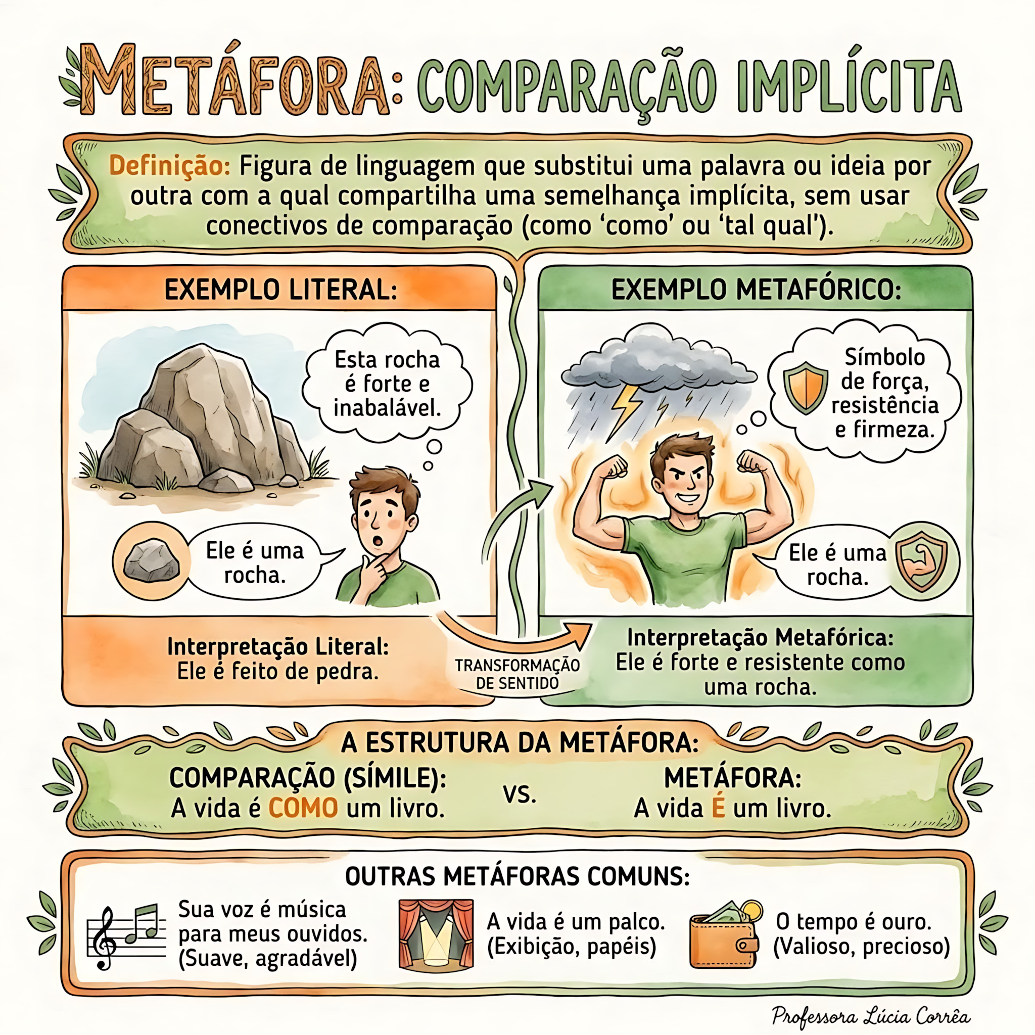 MAPA MENTAL SOBRE METÁFORA